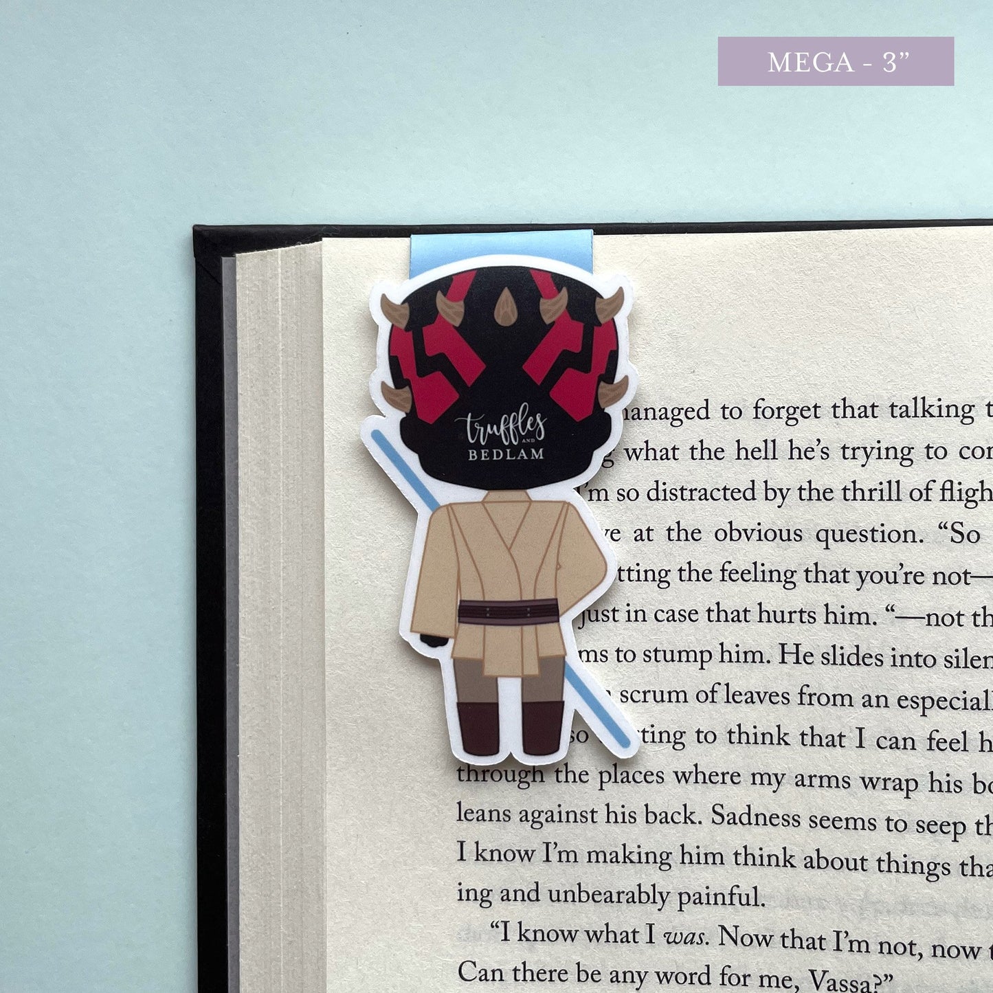 Space Wizards "Jedi Maul" Magnetic Bookmark