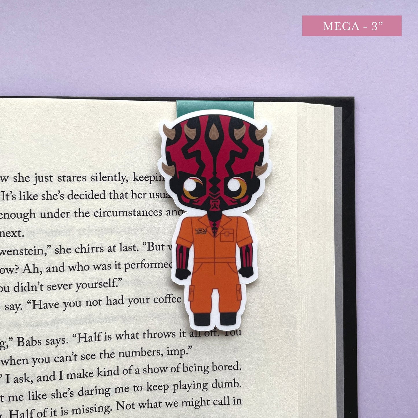 Space Wizards Lockdown "Legends Maul" Magnetic Bookmark