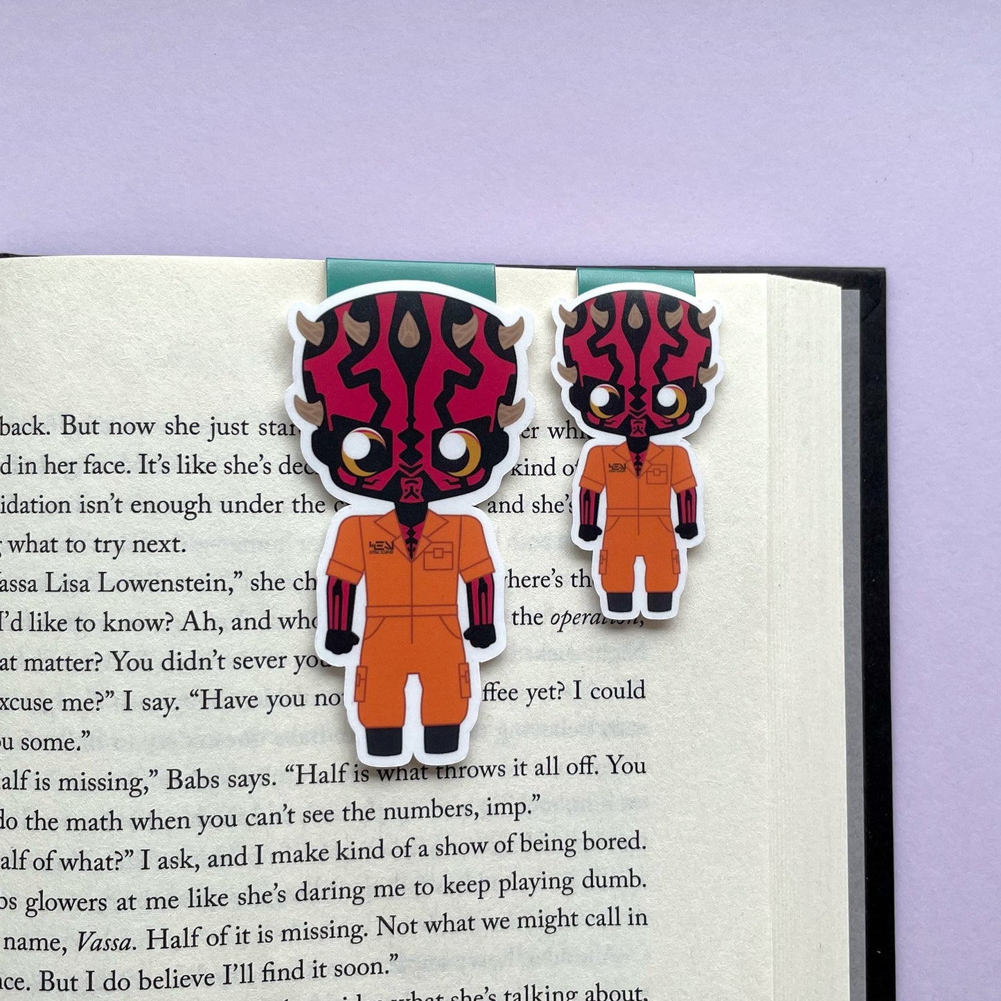 Space Wizards Lockdown "Legends Maul" Magnetic Bookmark