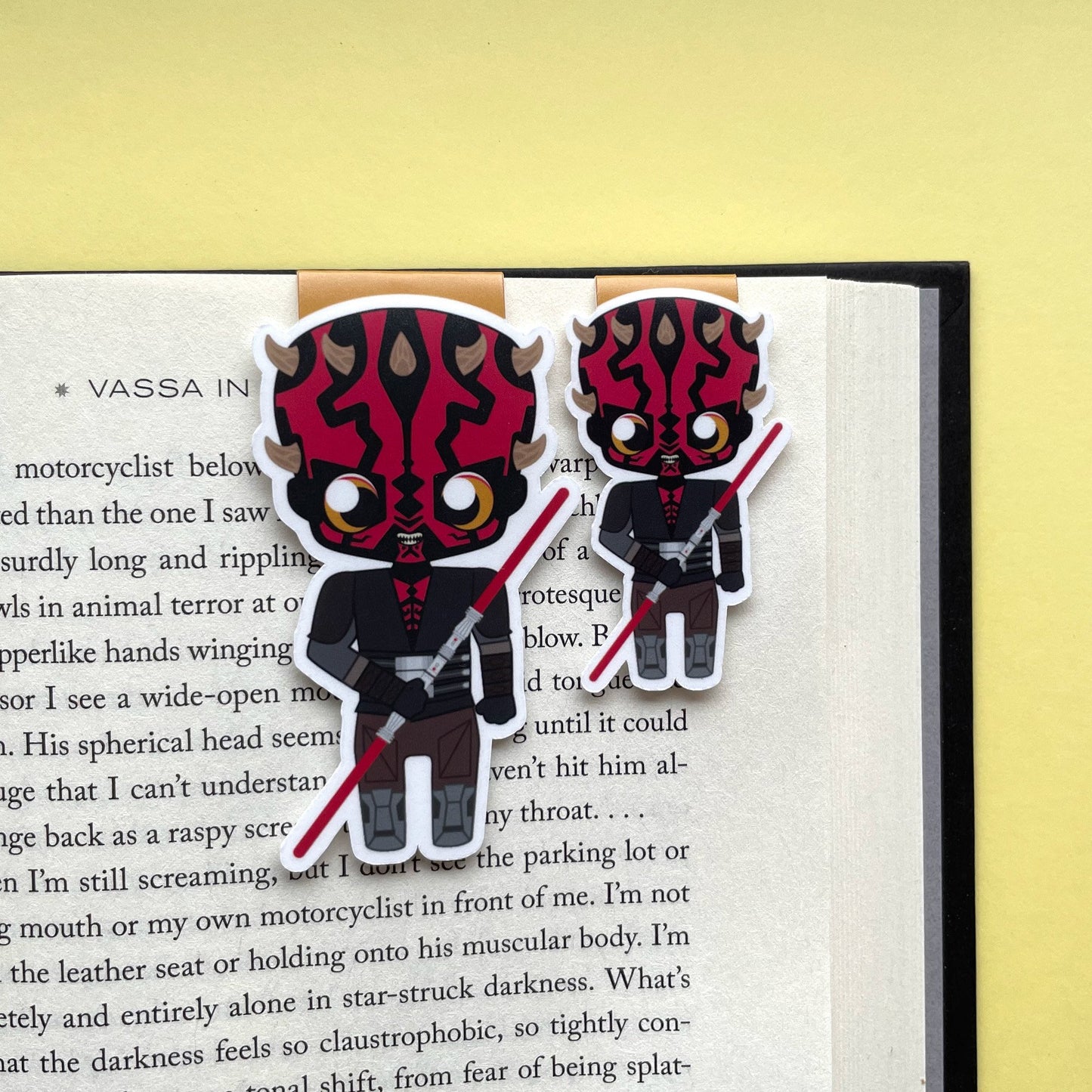 Clone Wars Maul Magnetic Bookmark