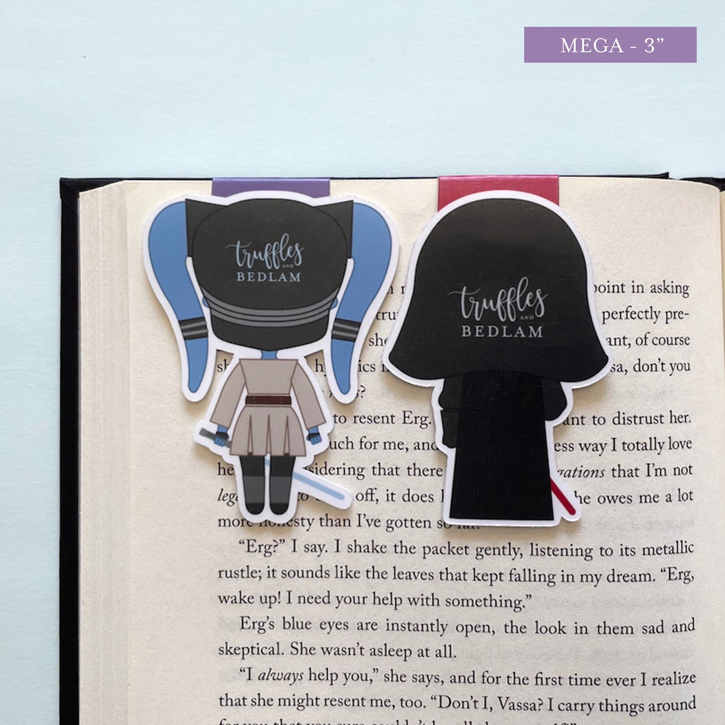 Space Wizards "Maul & Eldra Kaitis" Magnetic Bookmark Set