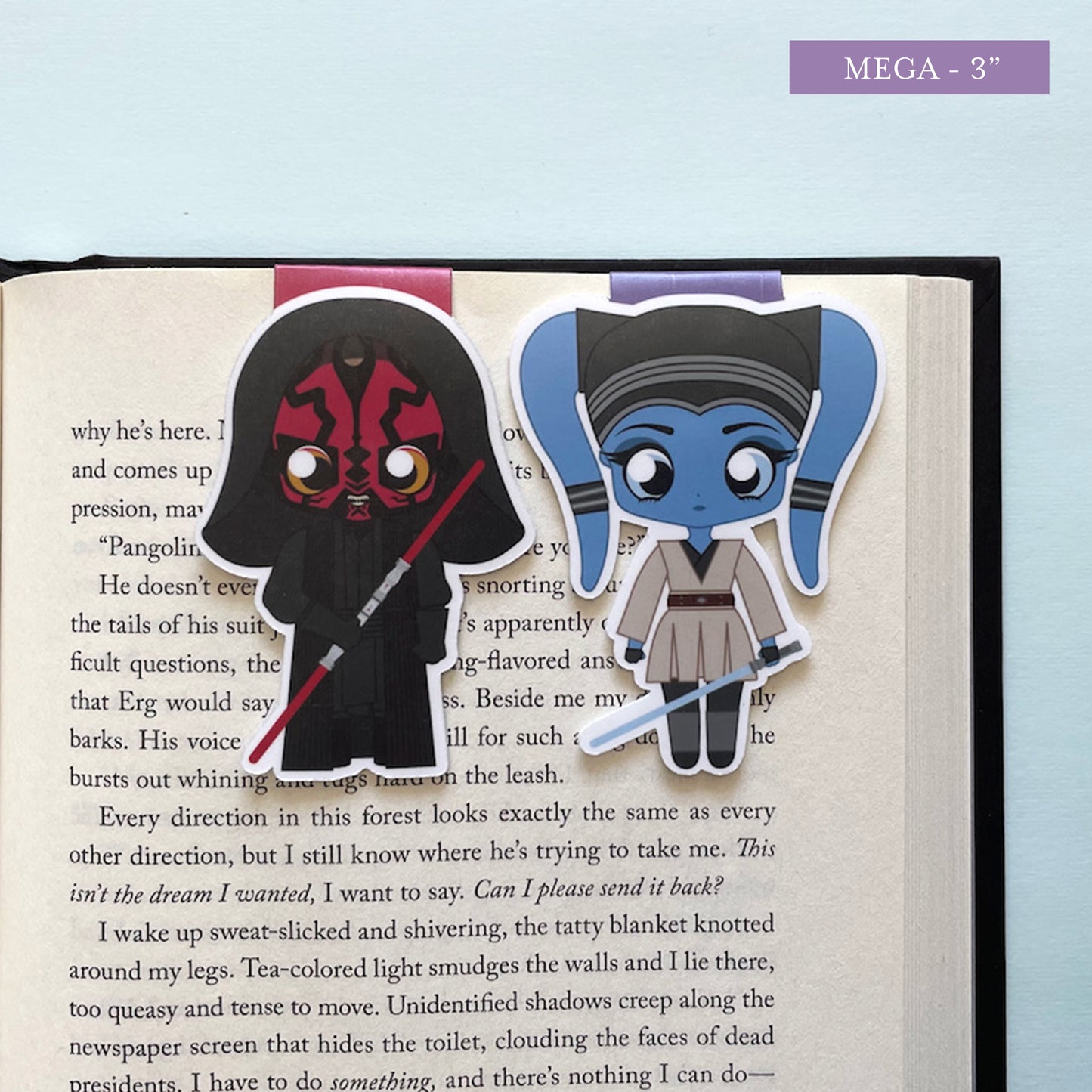 Space Wizards "Maul & Eldra Kaitis" Magnetic Bookmark Set