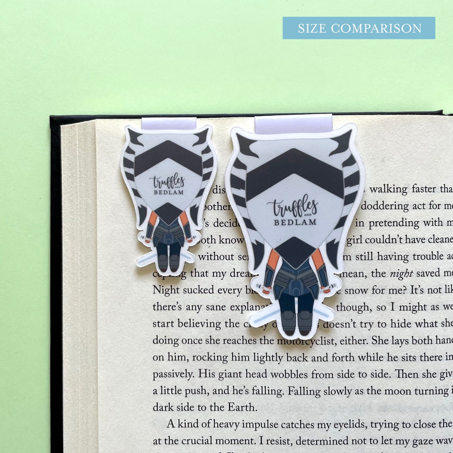 Space Wizards "Maul & Ahsoka" Magnetic Bookmark Set