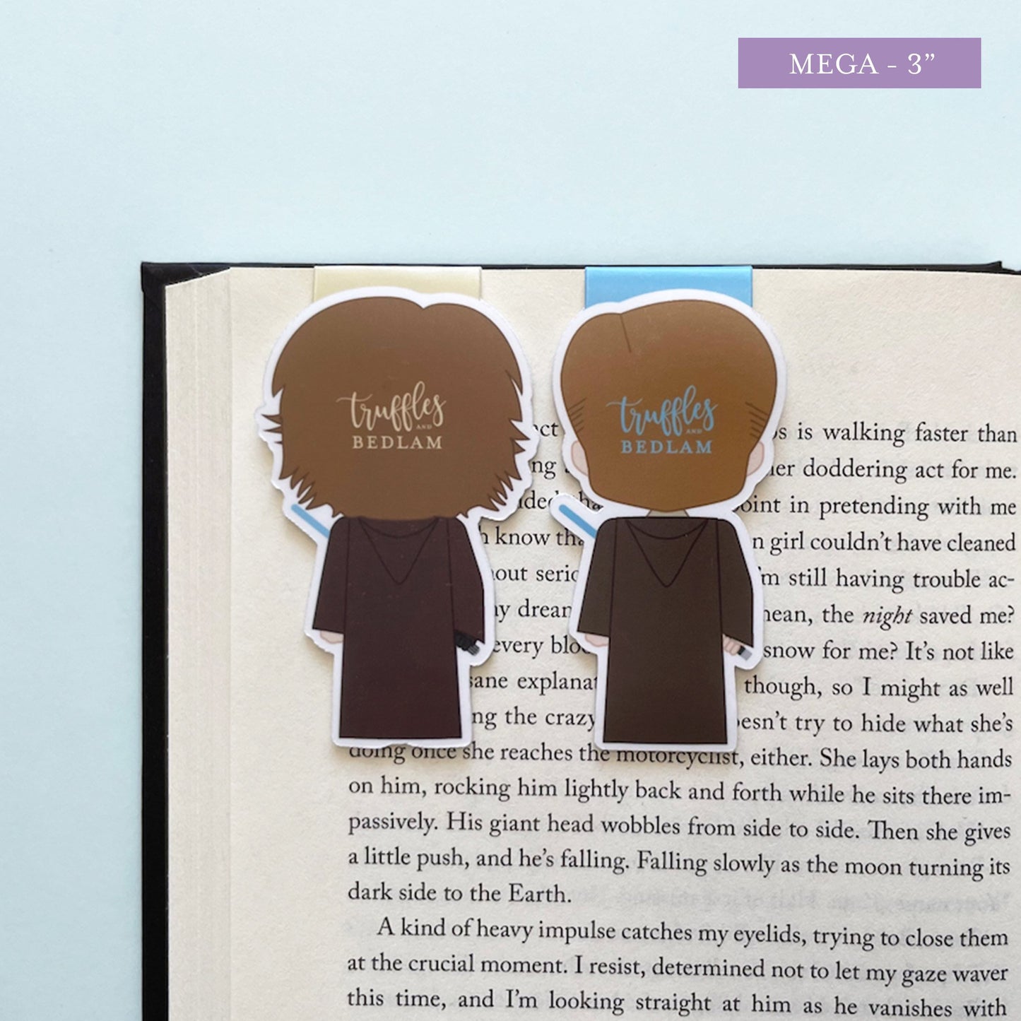 Space Wizards "Anakin & Obi-Wan Jedi Robes" Magnetic Bookmark Set