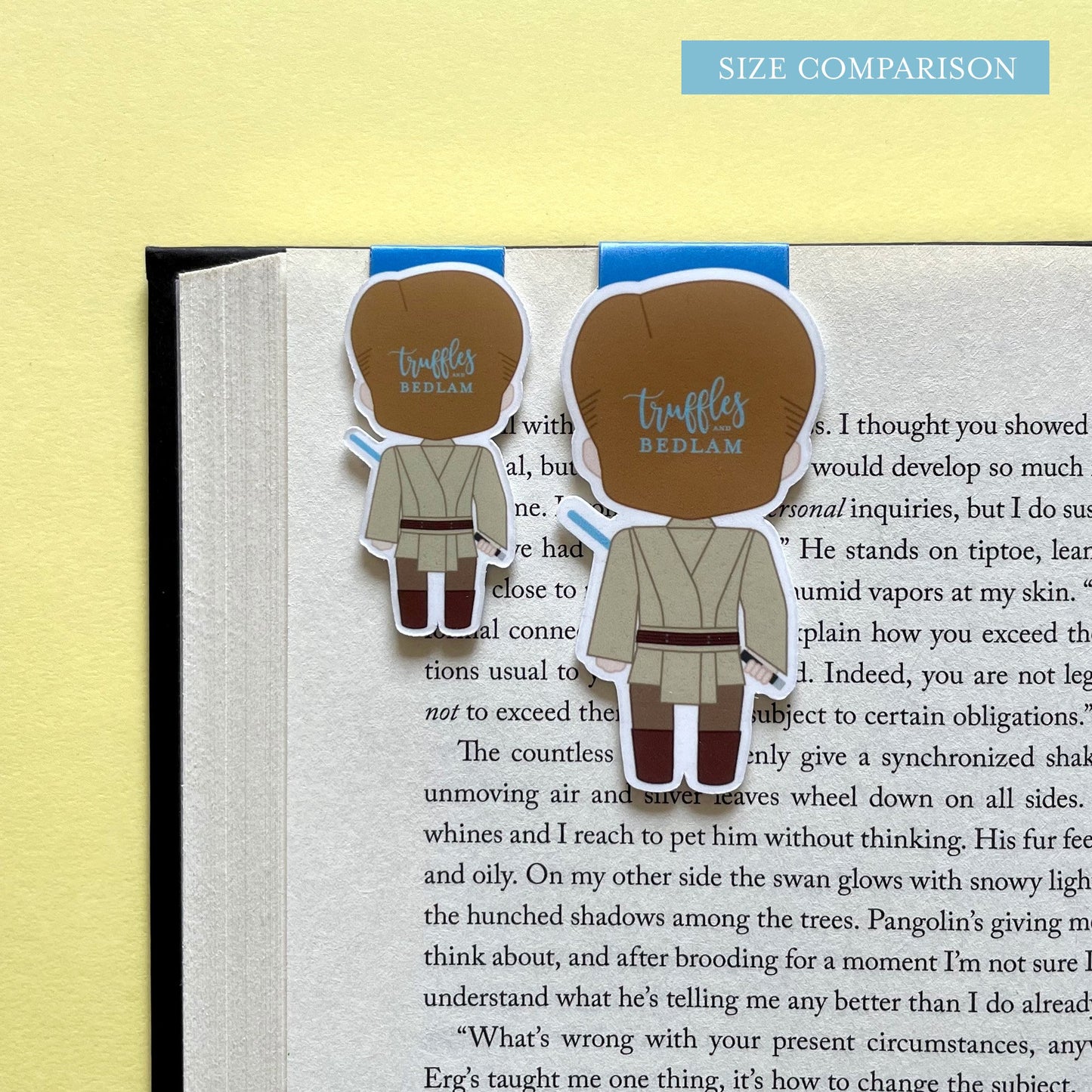 Space Wizards "Obi-Wan & Maul" Magnetic Bookmark Set