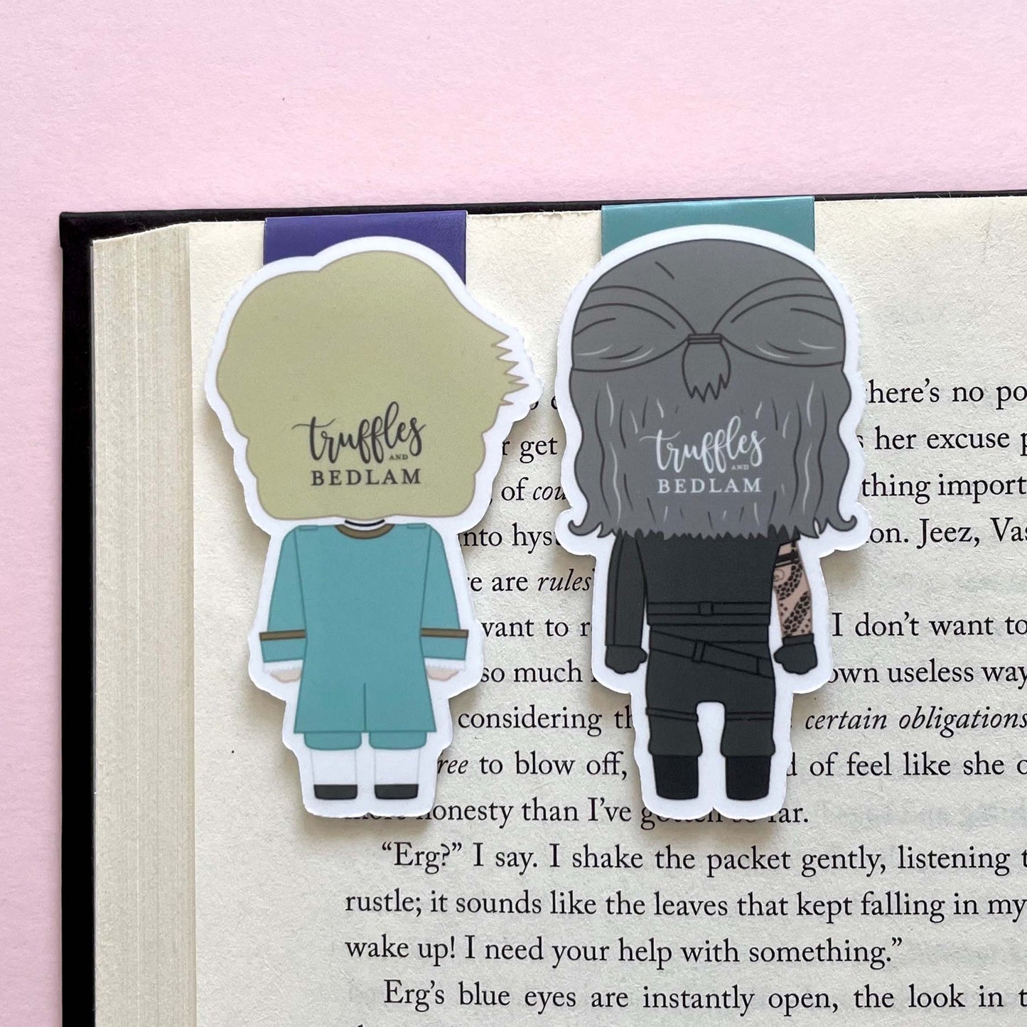 Stede Bonnet & Edward Blackbeard Teach "Pirates" Magnetic Bookmark Set