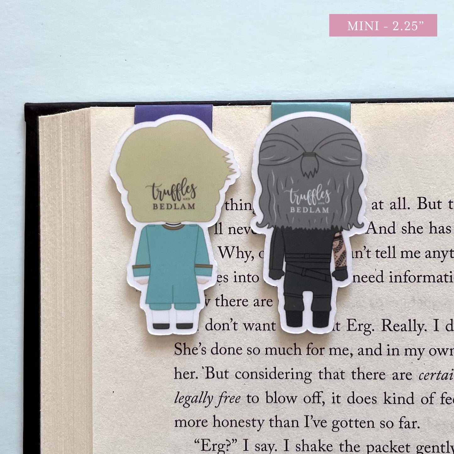 Stede Bonnet & Edward Blackbeard Teach "Pirates" Magnetic Bookmark Set