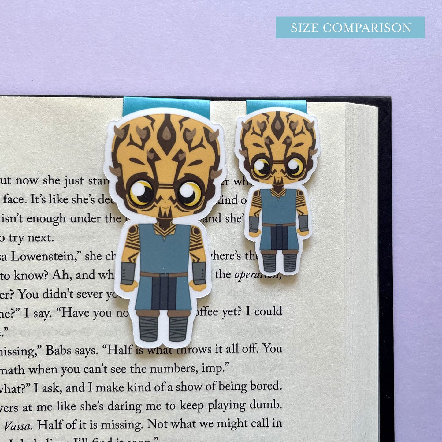 Space Wizards "Opress Brothers" Savage, Maul, and Feral Magnetic Bookmark Trio