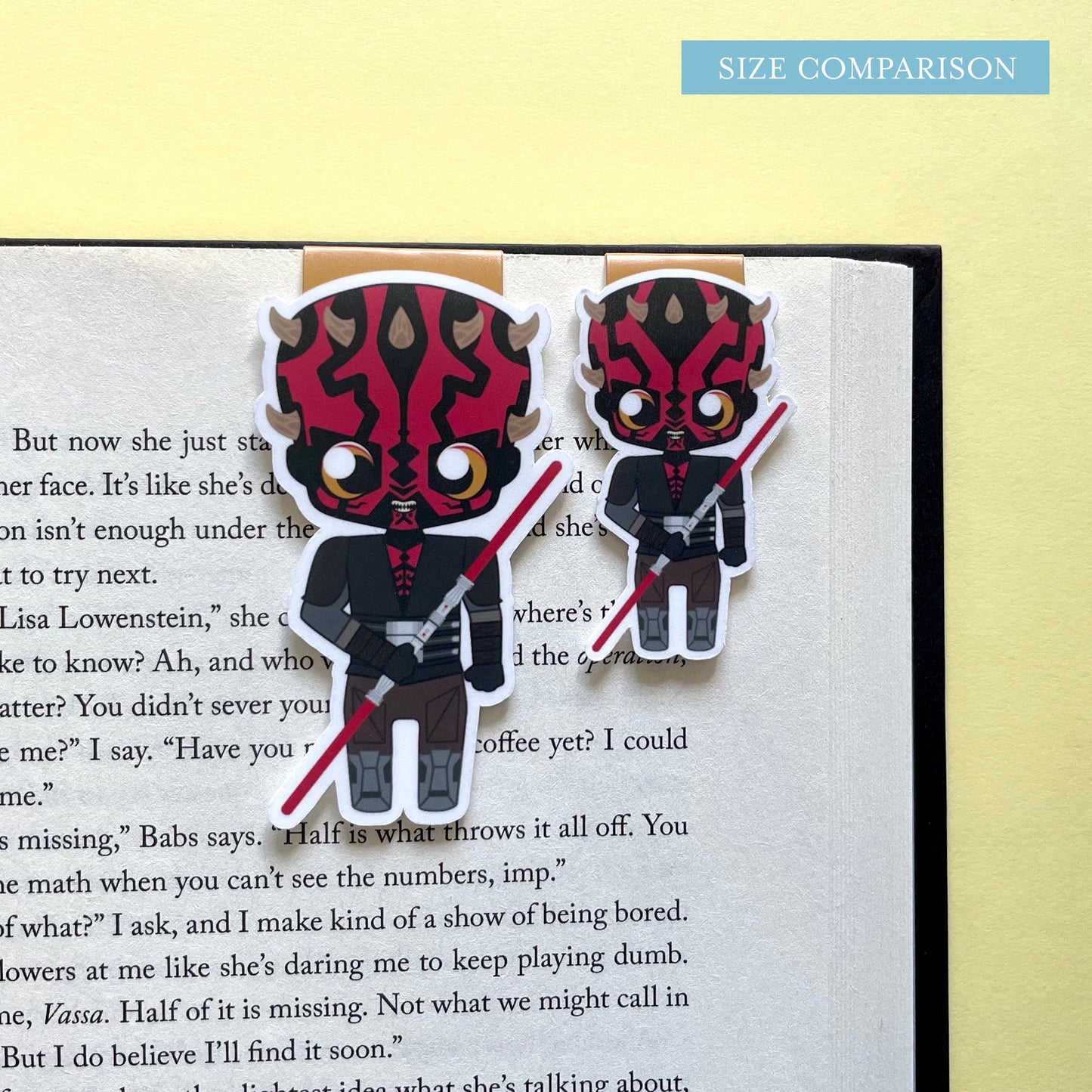Space Wizards "Opress Brothers" Savage, Maul, and Feral Magnetic Bookmark Trio
