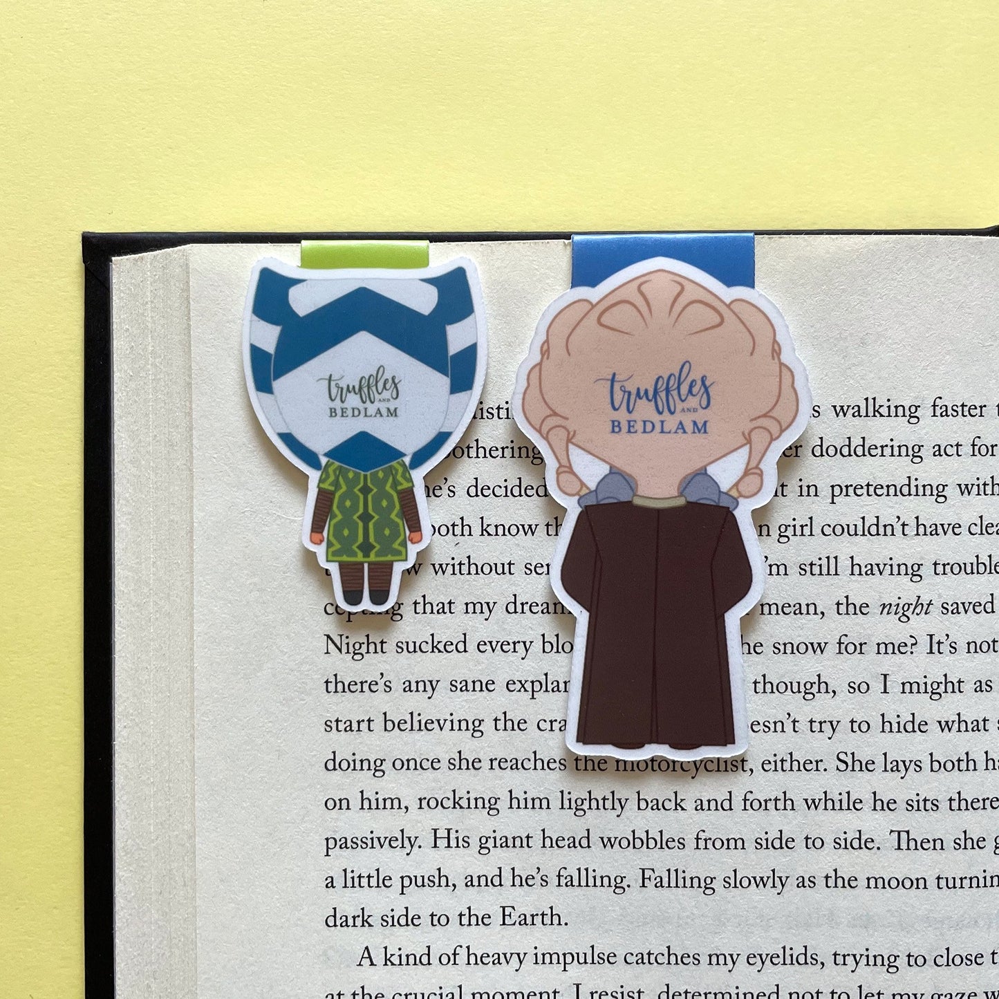 Space Wizards "Plo & Lil 'Soka" Magnetic Bookmark Set
