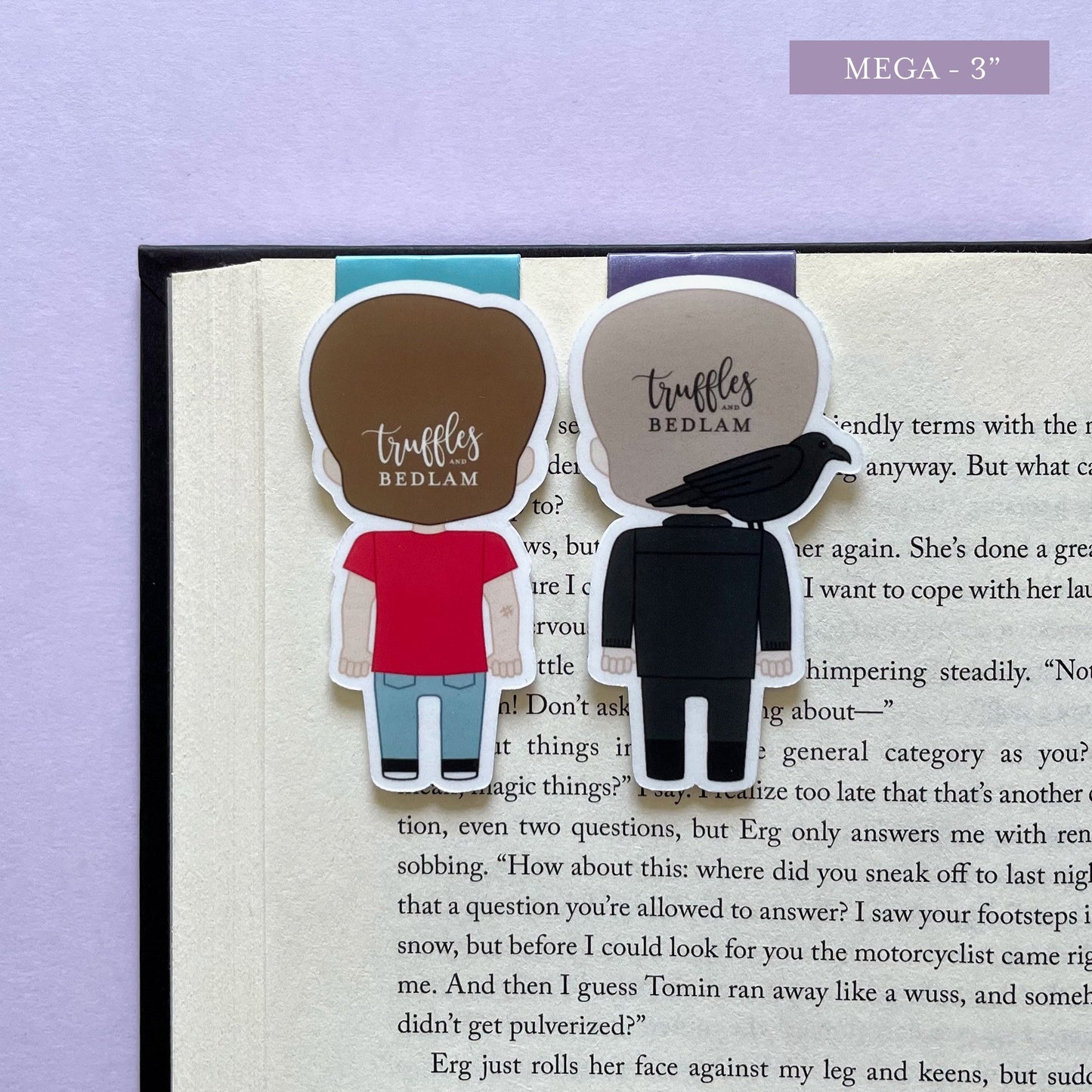 Dreamers "Ronan & Adam" Magnetic Bookmark Set