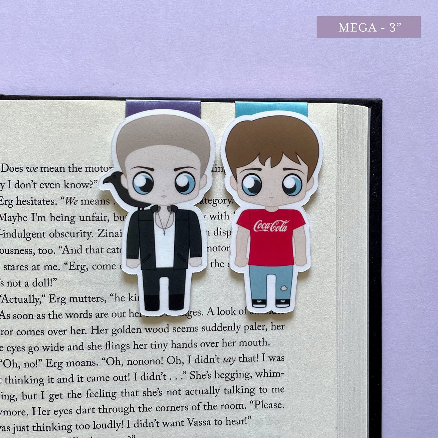 Dreamers "Ronan & Adam" Magnetic Bookmark Set