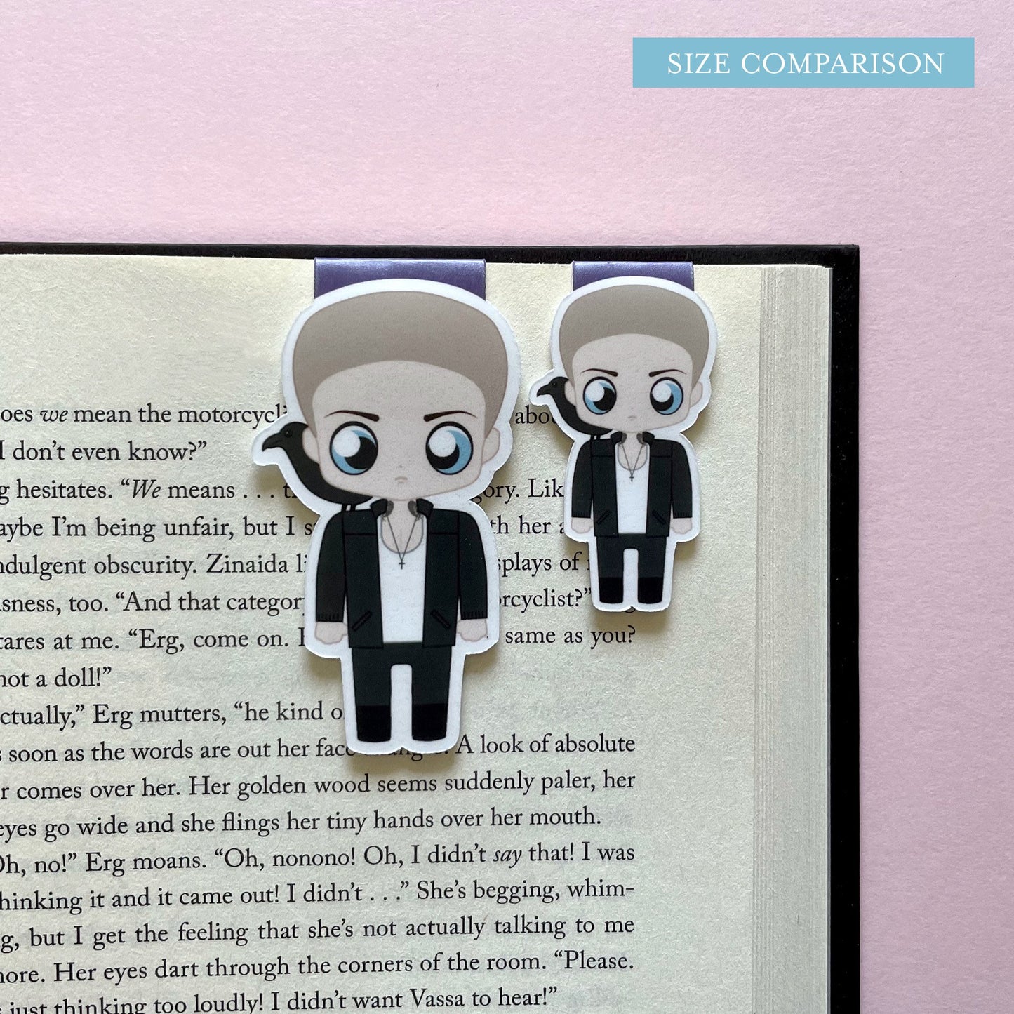 Dreamers "Ronan & Adam" Magnetic Bookmark Set