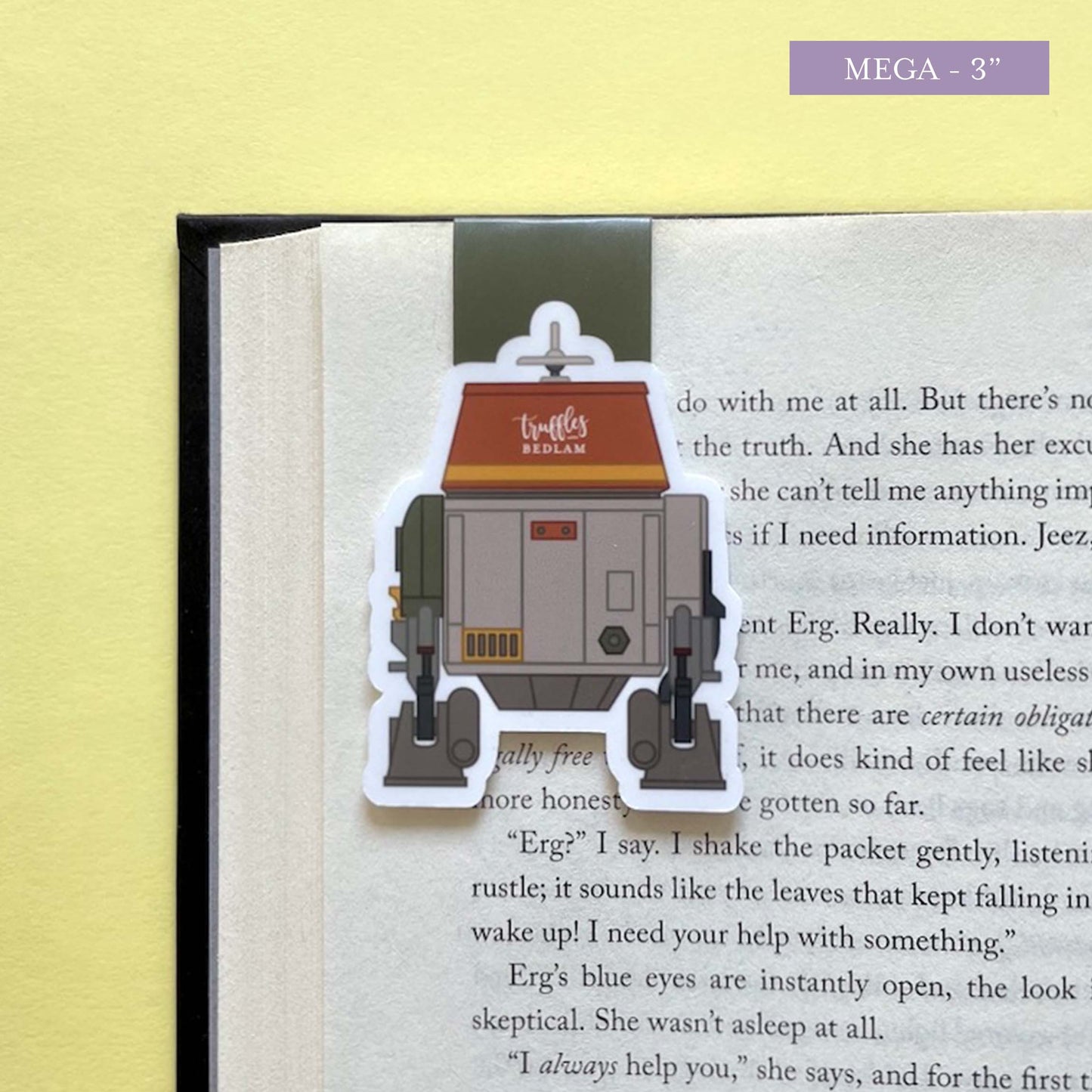 Chopper Magnetic Bookmark