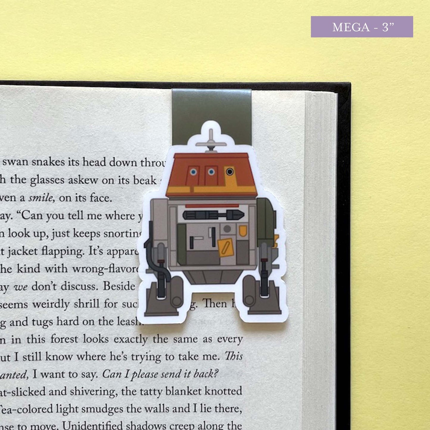 Chopper Magnetic Bookmark