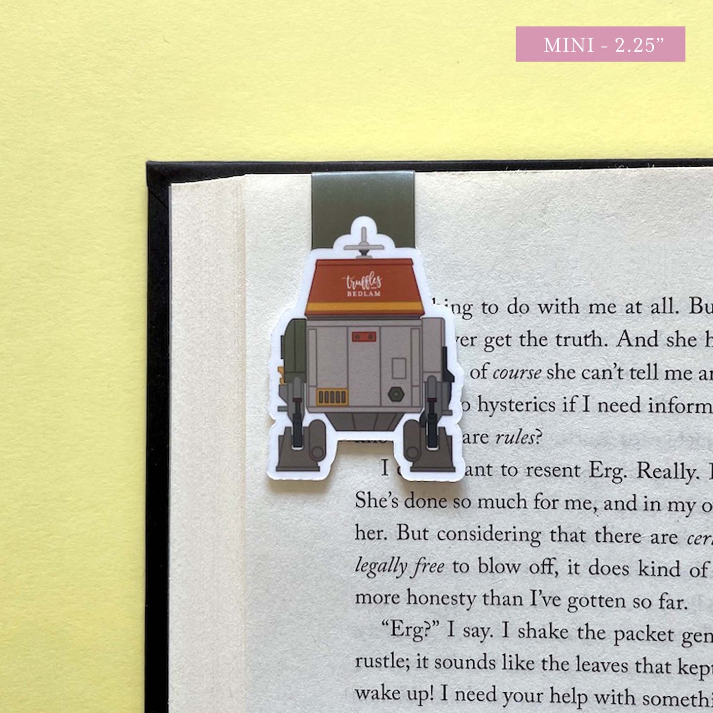 Chopper Magnetic Bookmark
