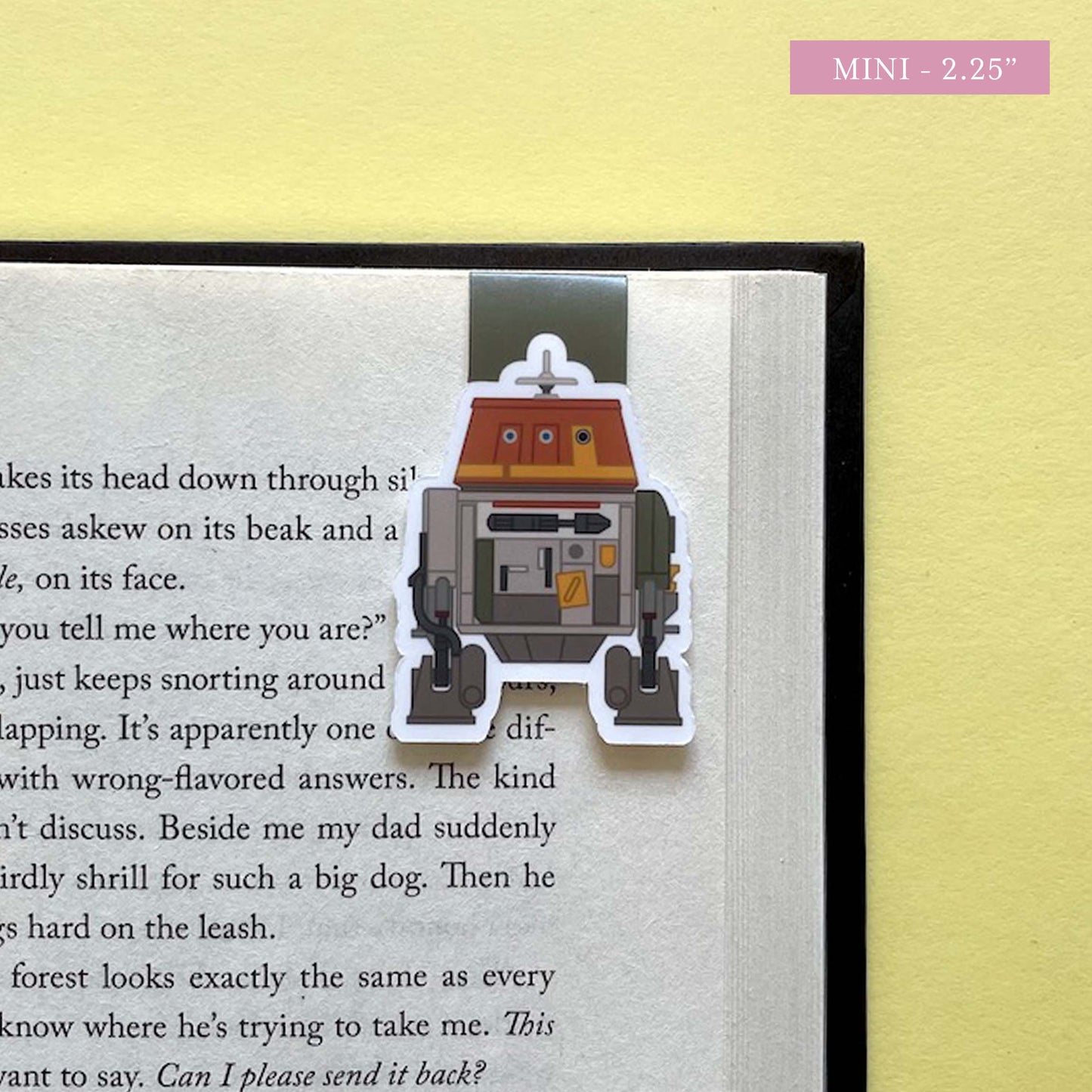 Chopper Magnetic Bookmark