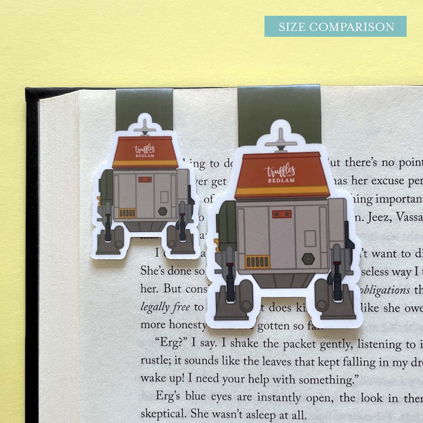 Chopper Magnetic Bookmark