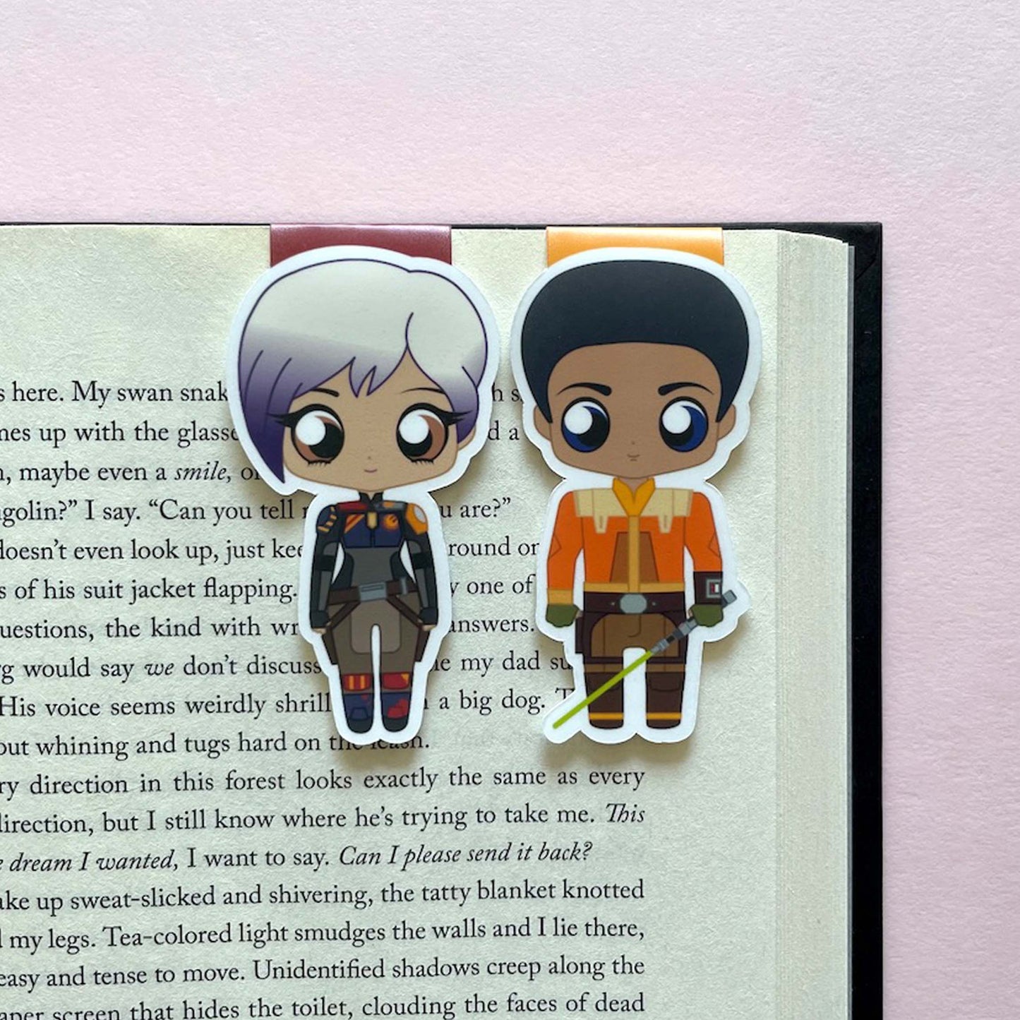 Sabine Wren & Ezra Bridger Magnetic Bookmark Set