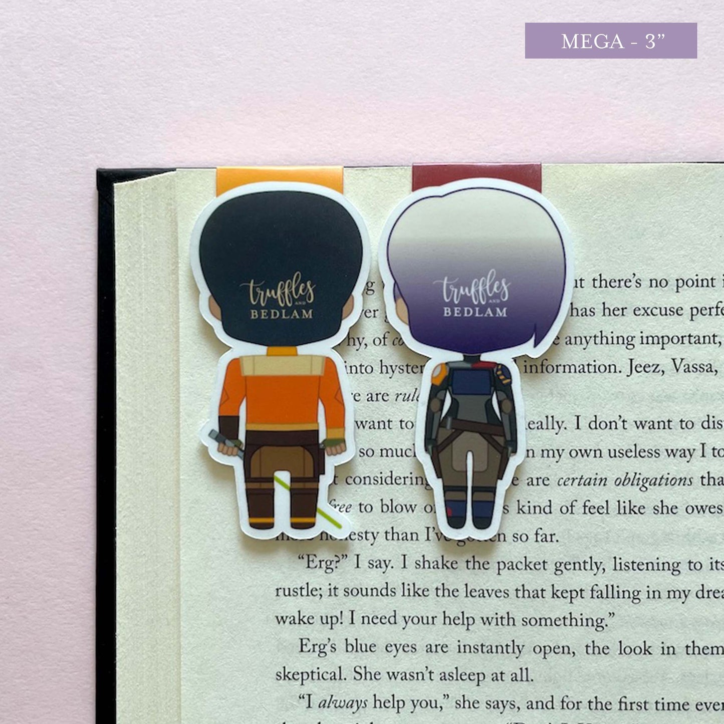 Sabine Wren & Ezra Bridger Magnetic Bookmark Set
