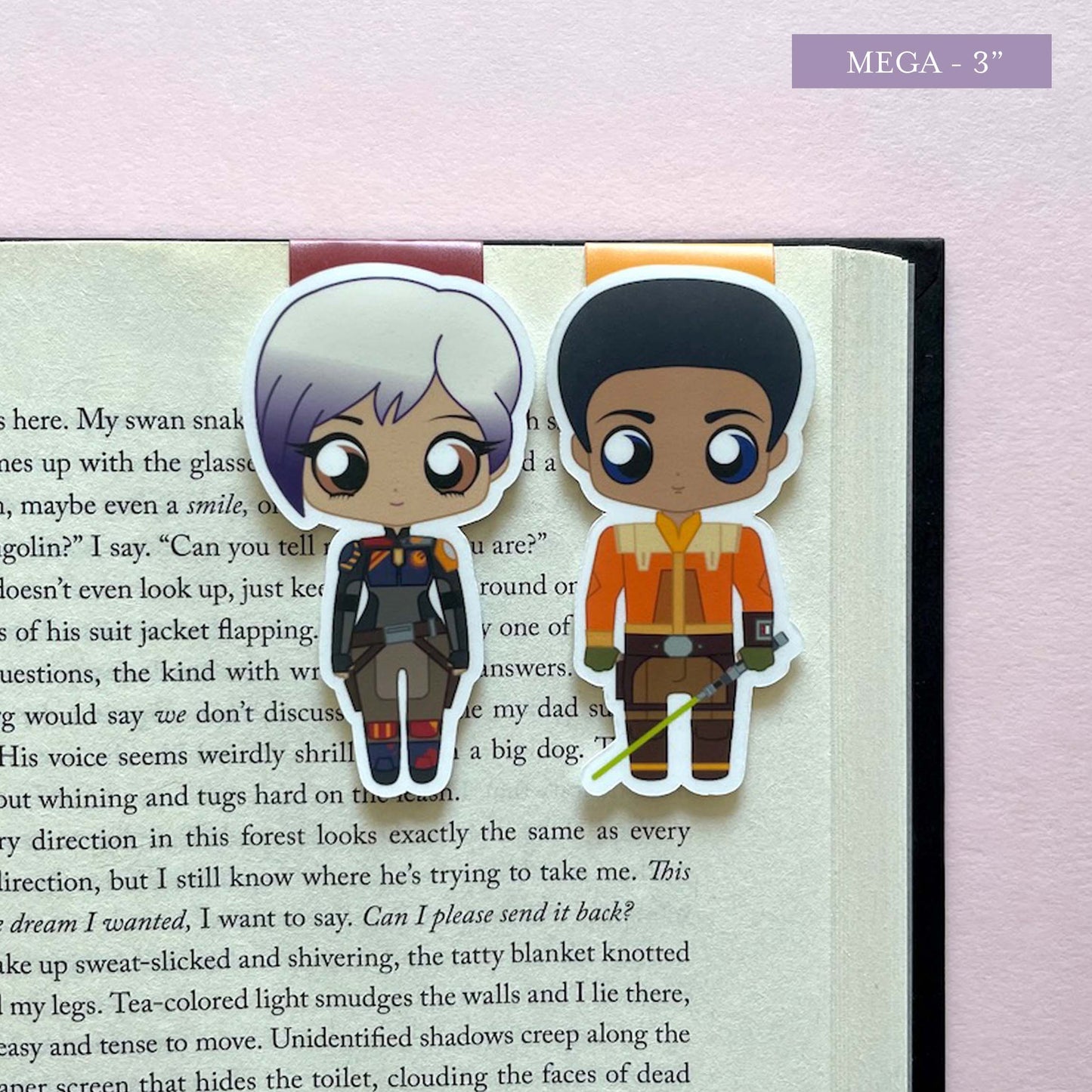 Sabine Wren & Ezra Bridger Magnetic Bookmark Set