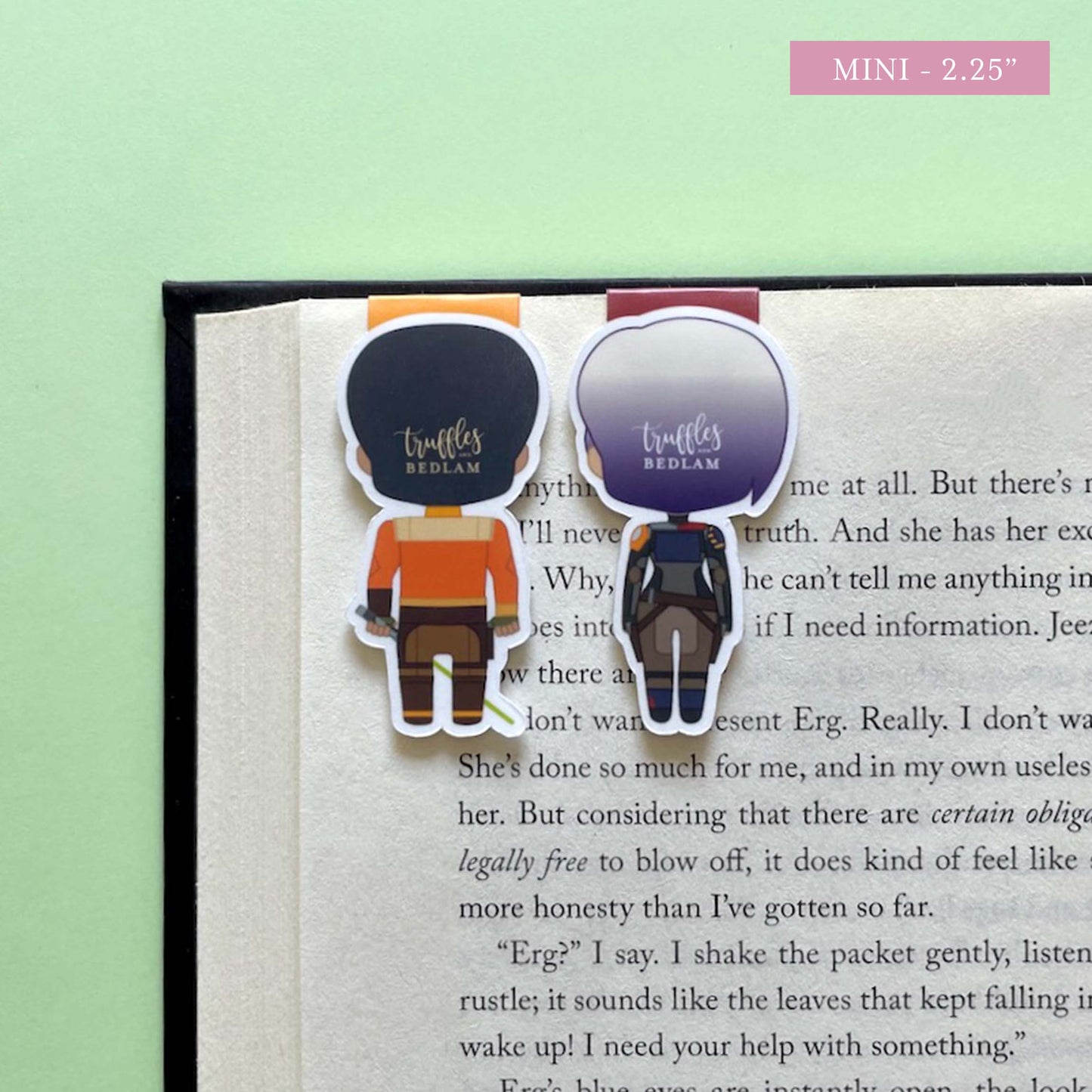 Sabine Wren & Ezra Bridger Magnetic Bookmark Set