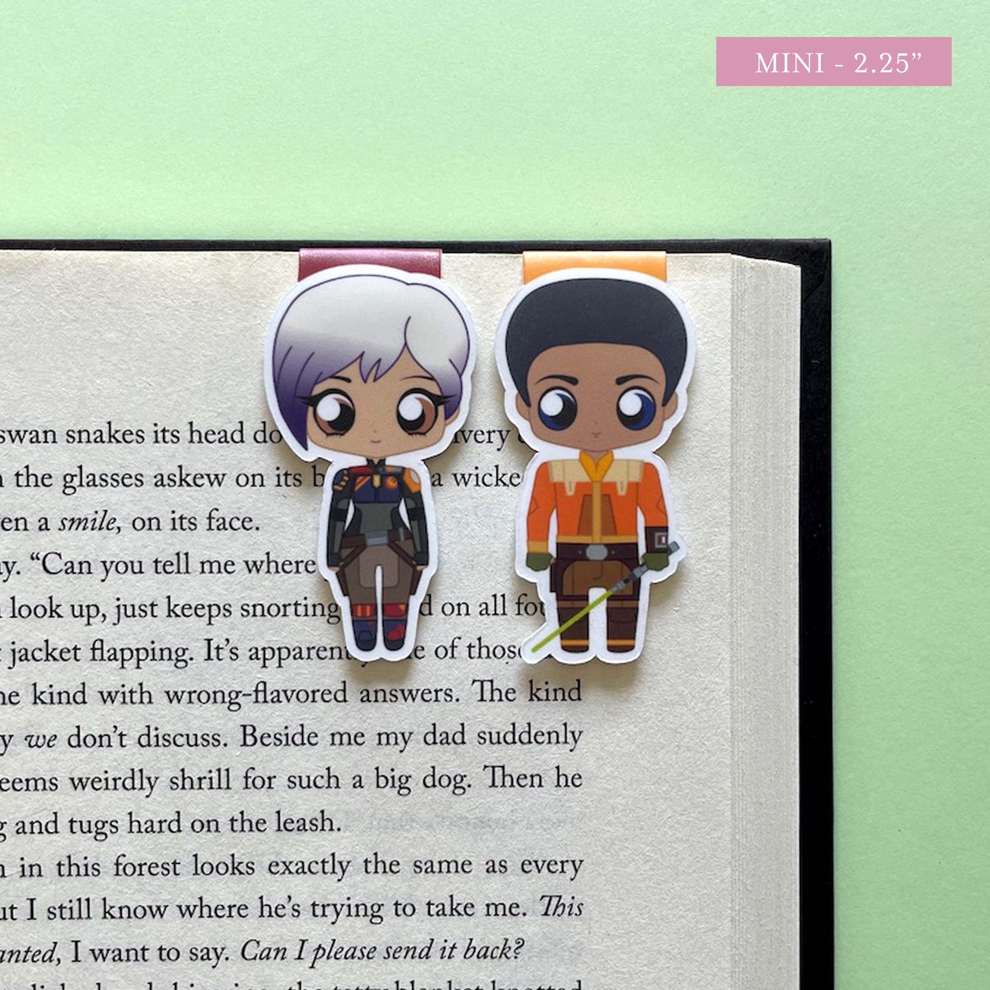 Sabine Wren & Ezra Bridger Magnetic Bookmark Set