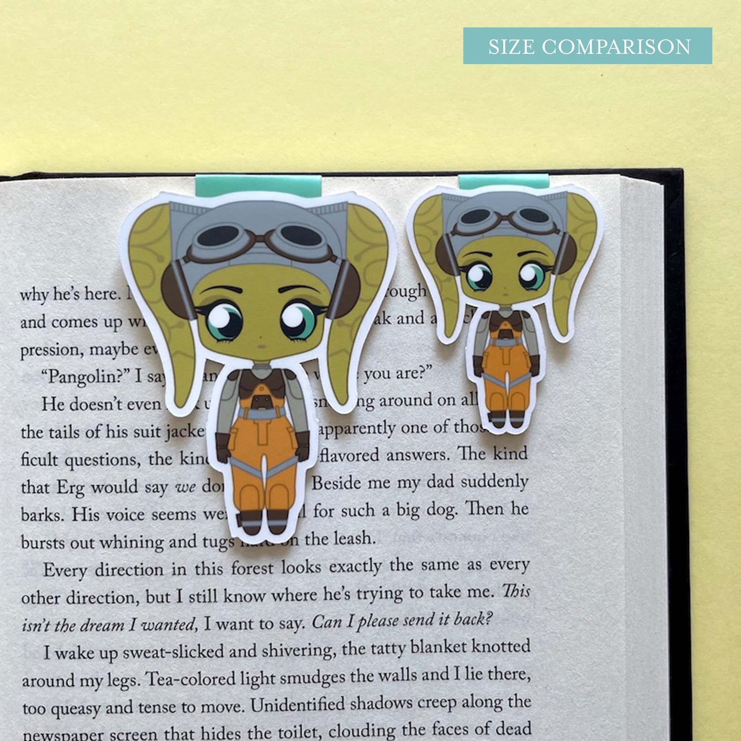Kanan Jarrus & Hera Syndulla Magnetic Bookmark Set