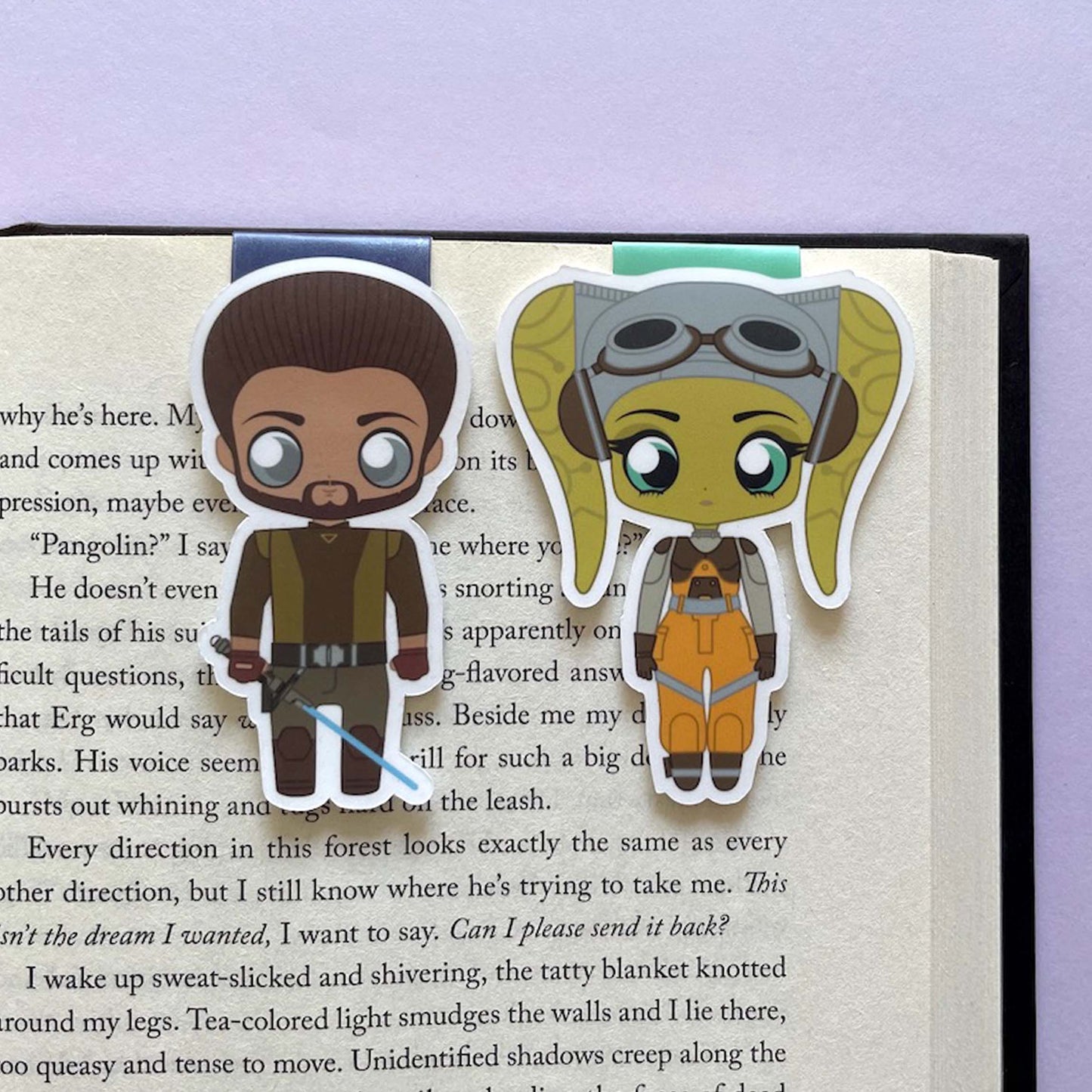 Kanan Jarrus & Hera Syndulla Magnetic Bookmark Set