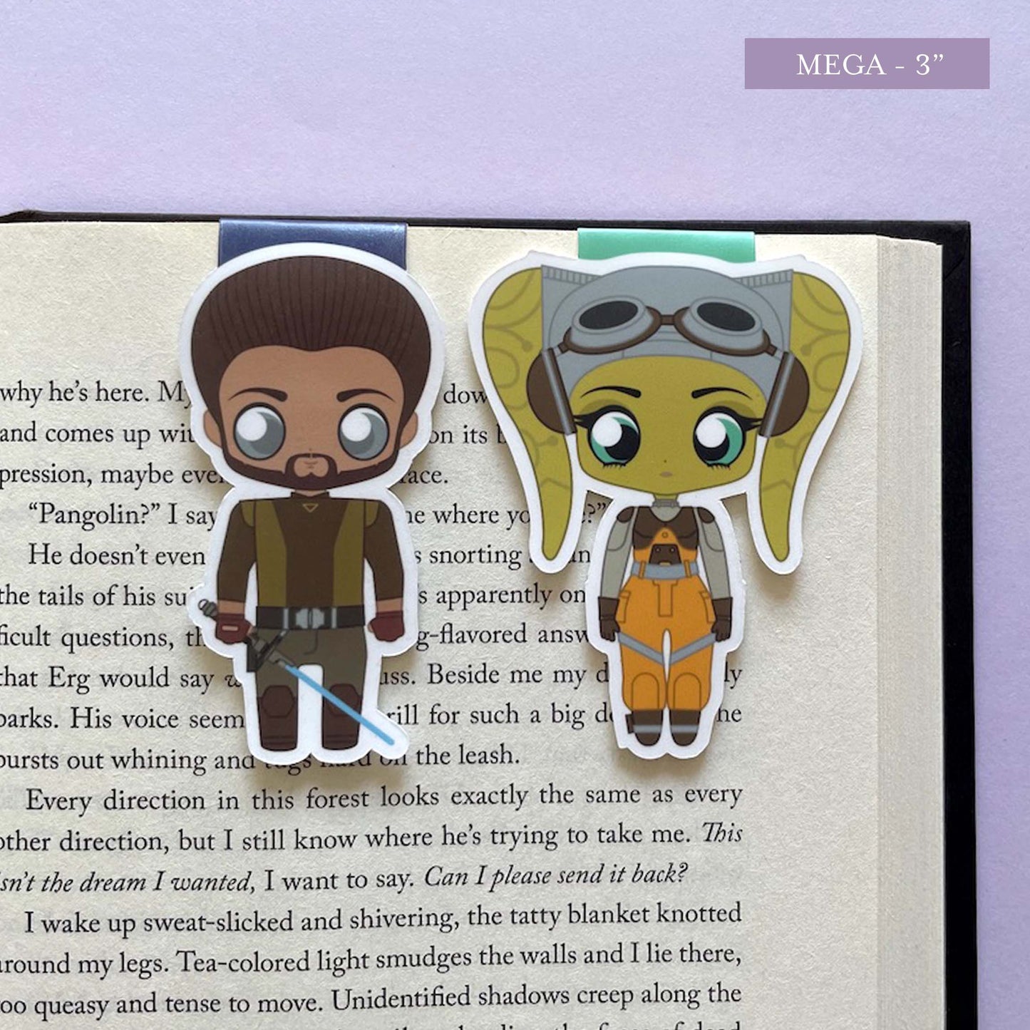 Kanan Jarrus & Hera Syndulla Magnetic Bookmark Set