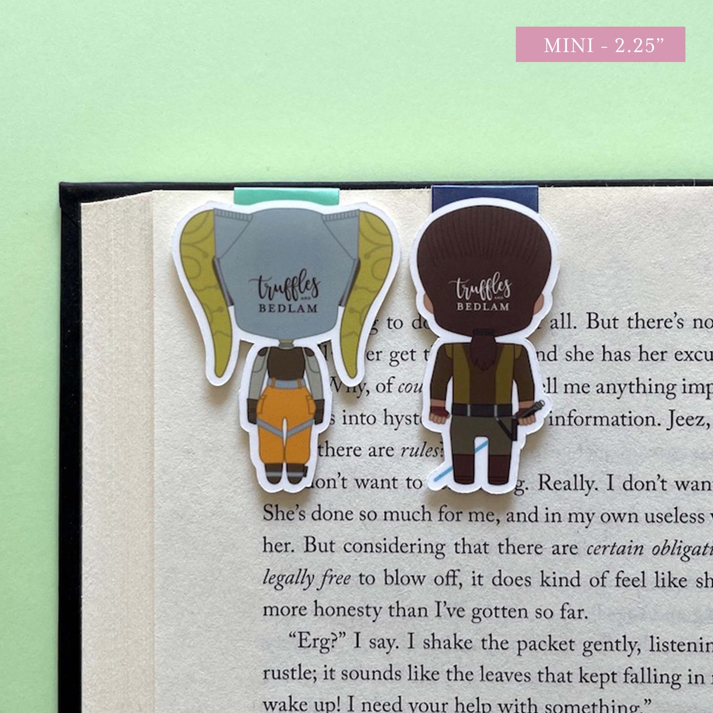Kanan Jarrus & Hera Syndulla Magnetic Bookmark Set
