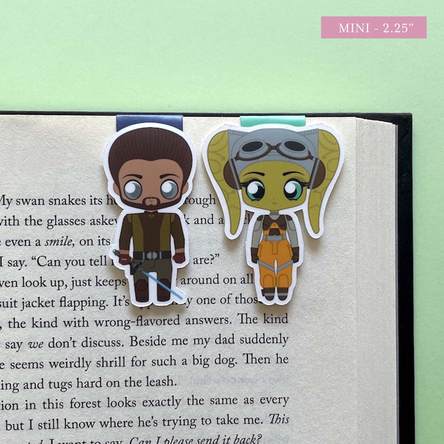 Kanan Jarrus & Hera Syndulla Magnetic Bookmark Set