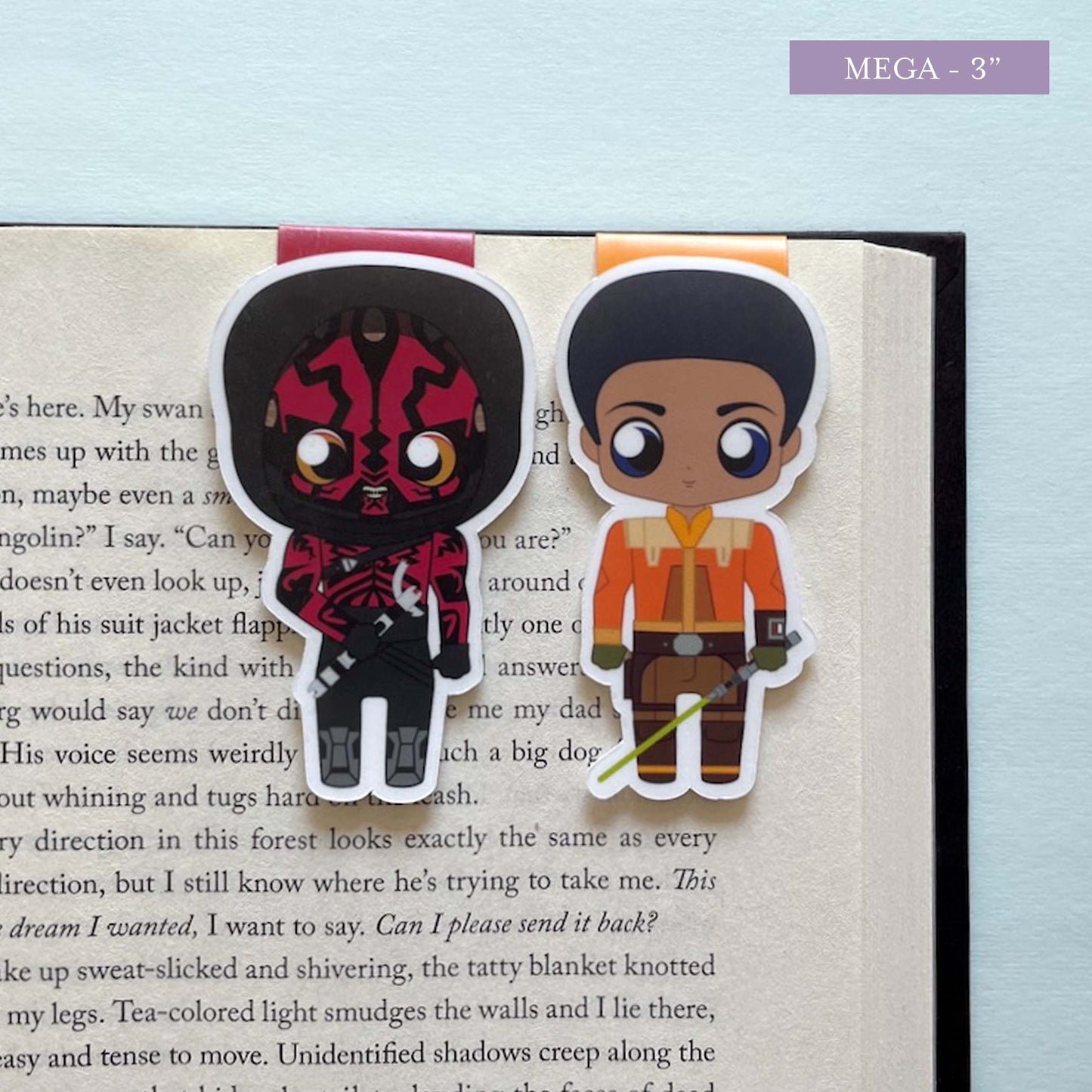 Darth Maul & Ezra Bridger Magnetisches Lesezeichen-Set