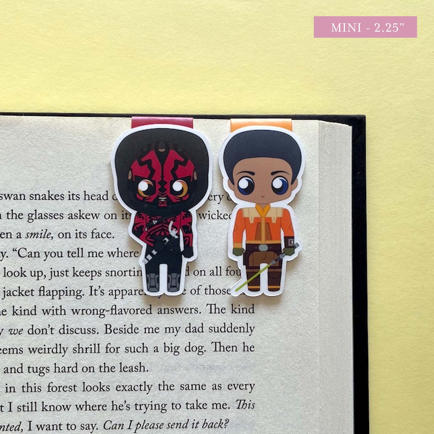 Darth Maul & Ezra Bridger Magnetisches Lesezeichen-Set