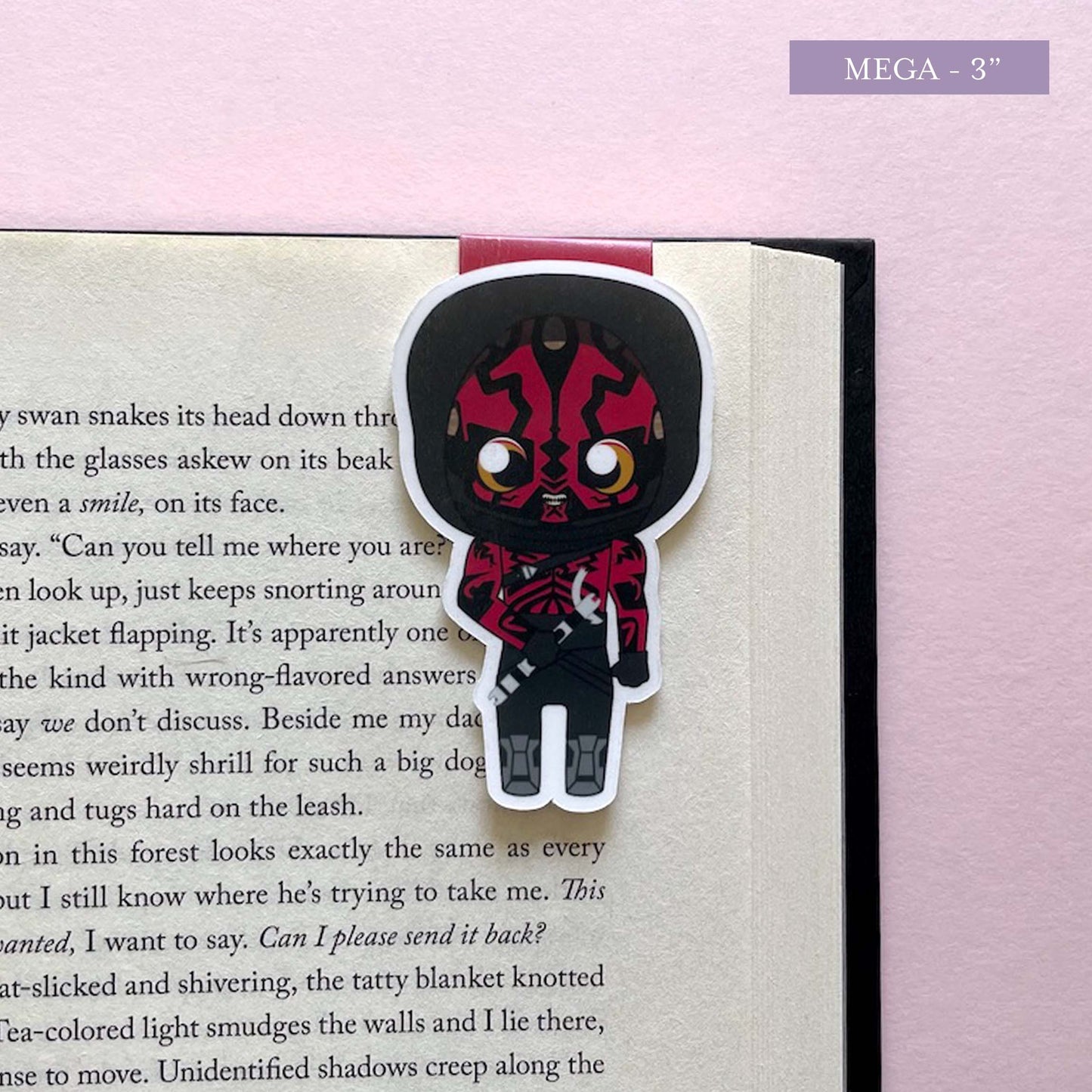 Darth Maul Magnetisches Lesezeichen "Alter Meister".