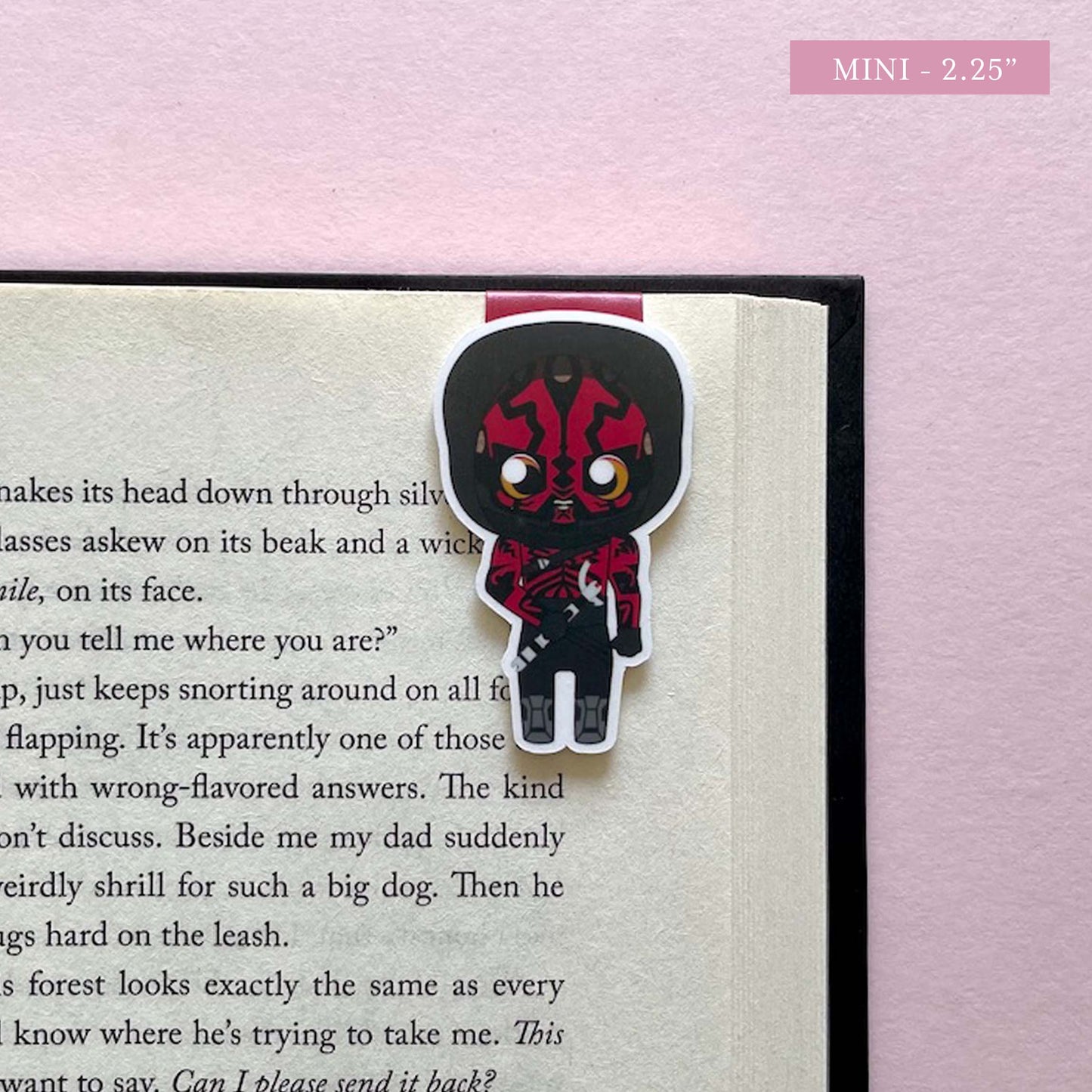 Darth Maul Magnetisches Lesezeichen "Alter Meister".