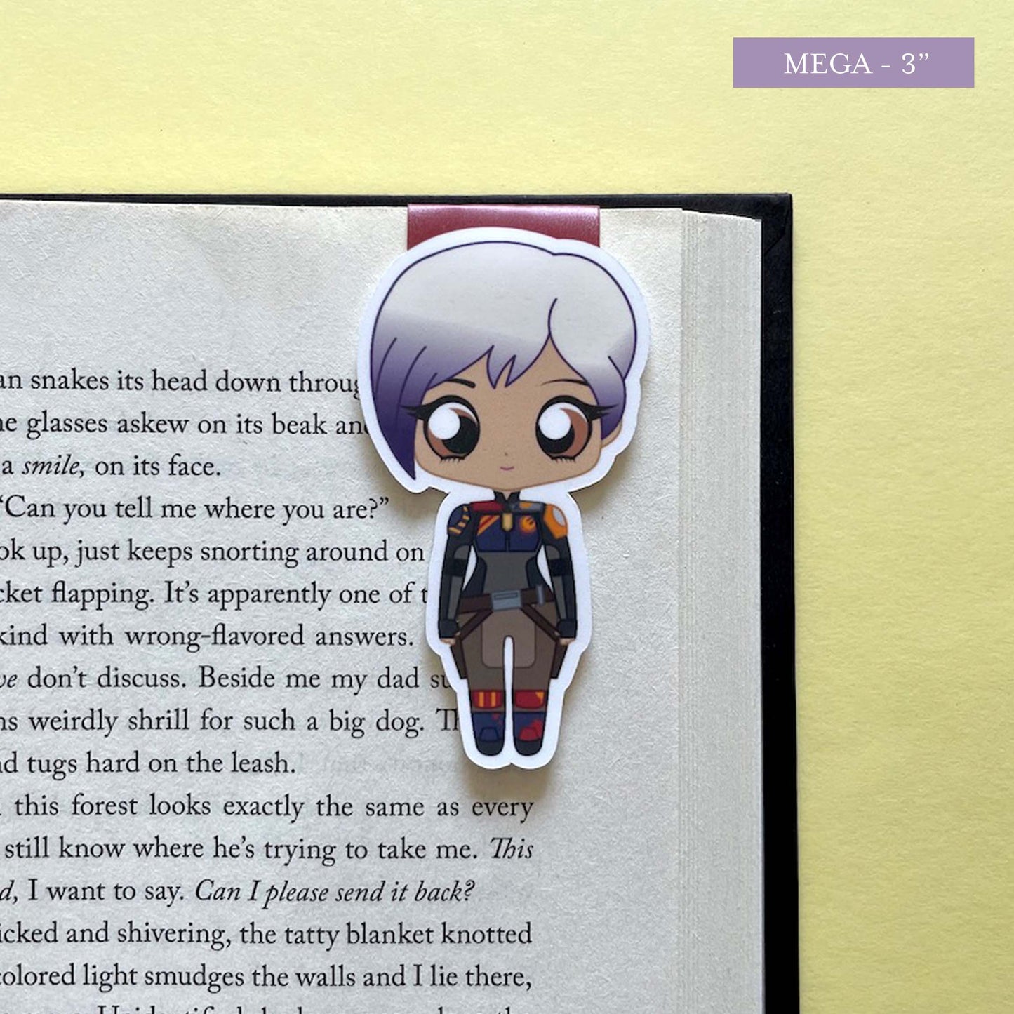 Sabine Wren Magnetic Bookmark