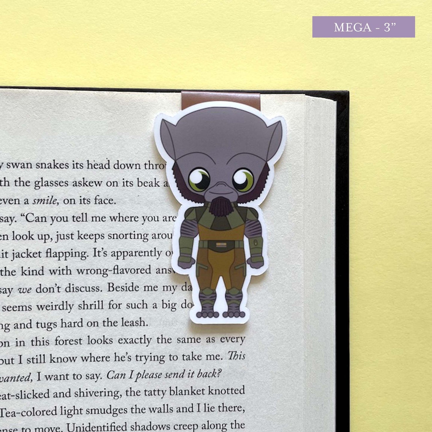 Zeb Orrelios Magnetic Bookmark