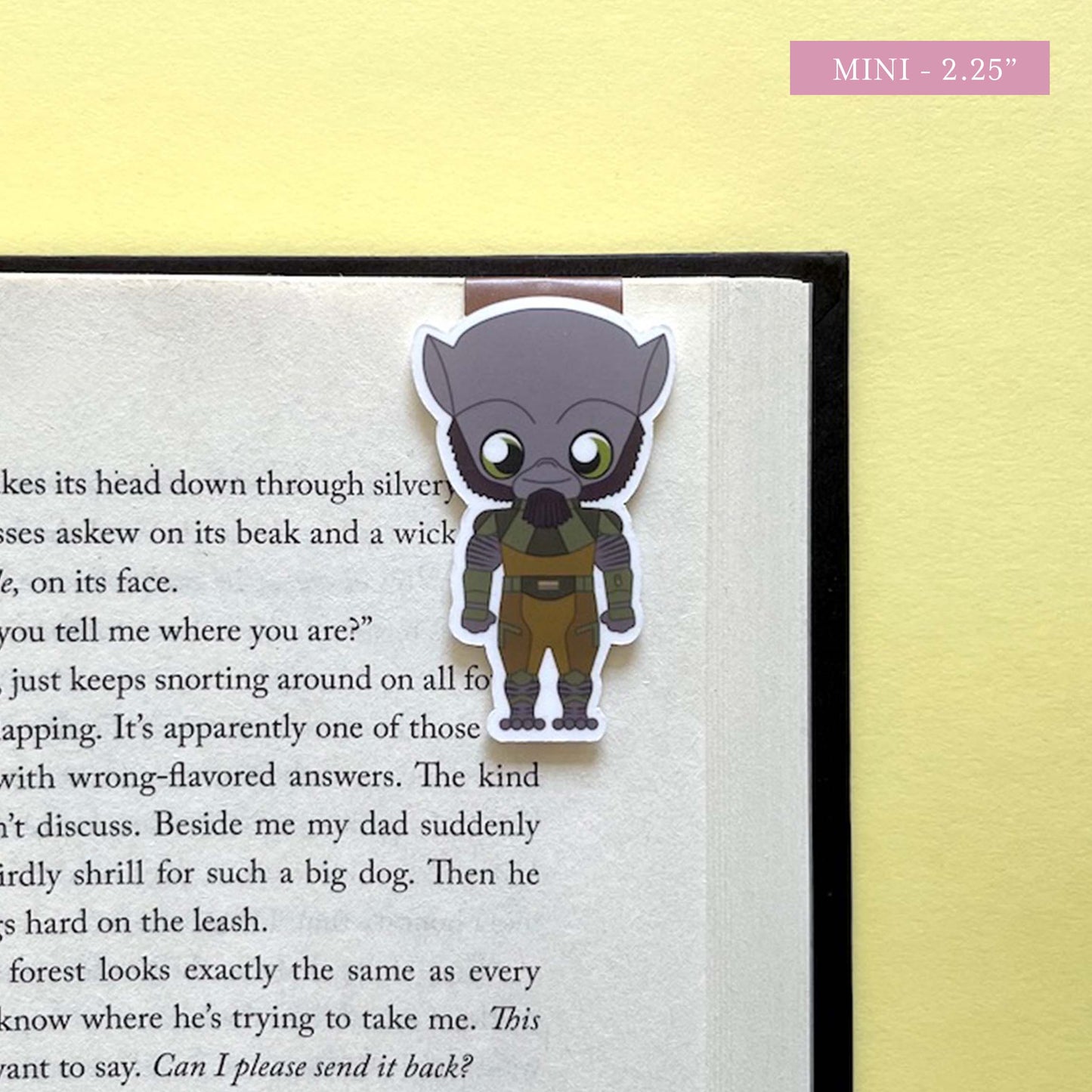 Zeb Orrelios Magnetic Bookmark
