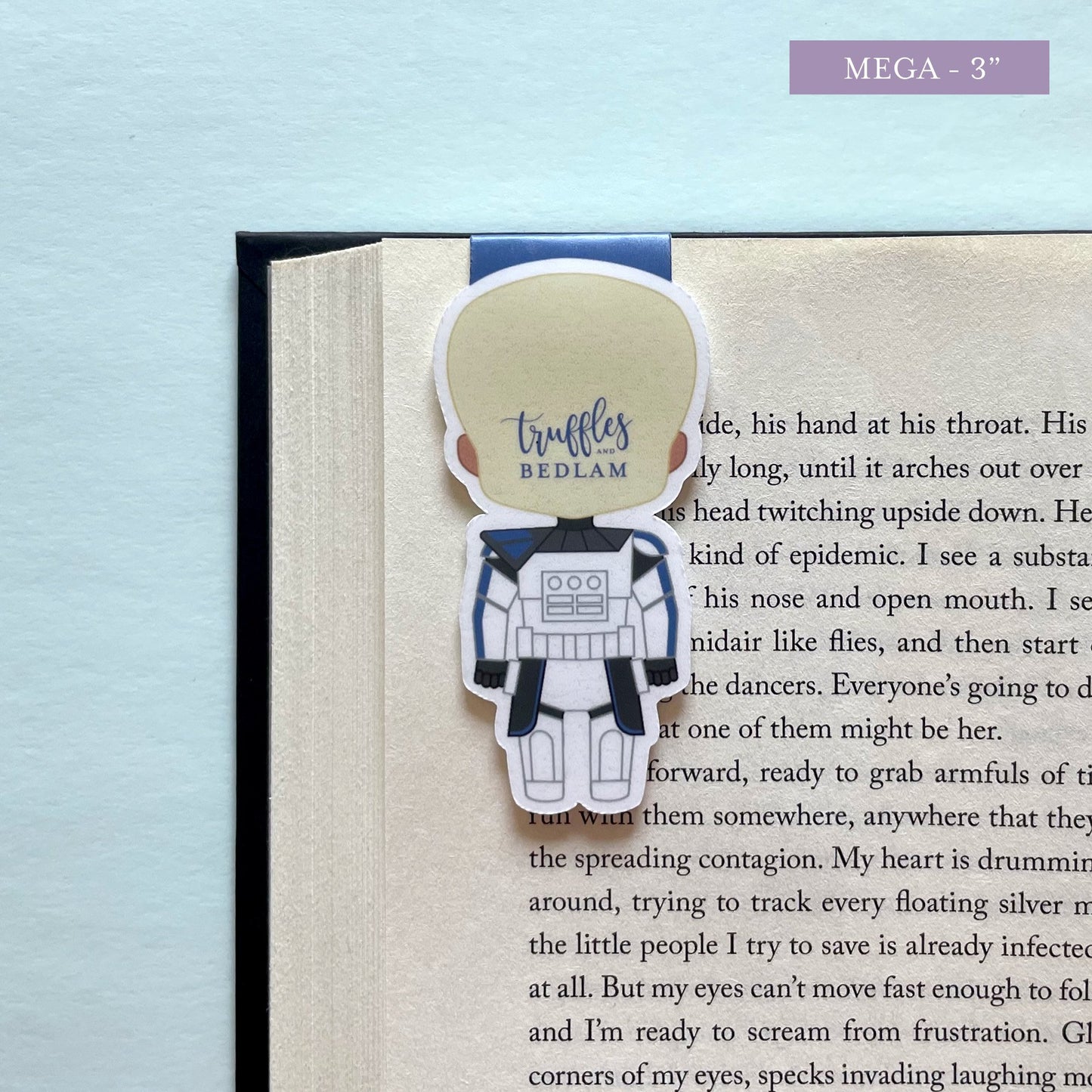 Space Wizards "Captain Rex" Magnetic Bookmark