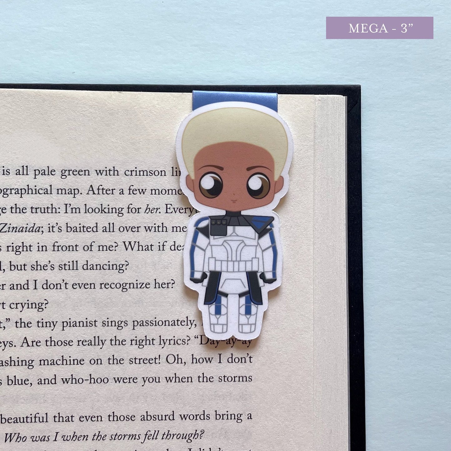 Space Wizards "Captain Rex" Magnetic Bookmark