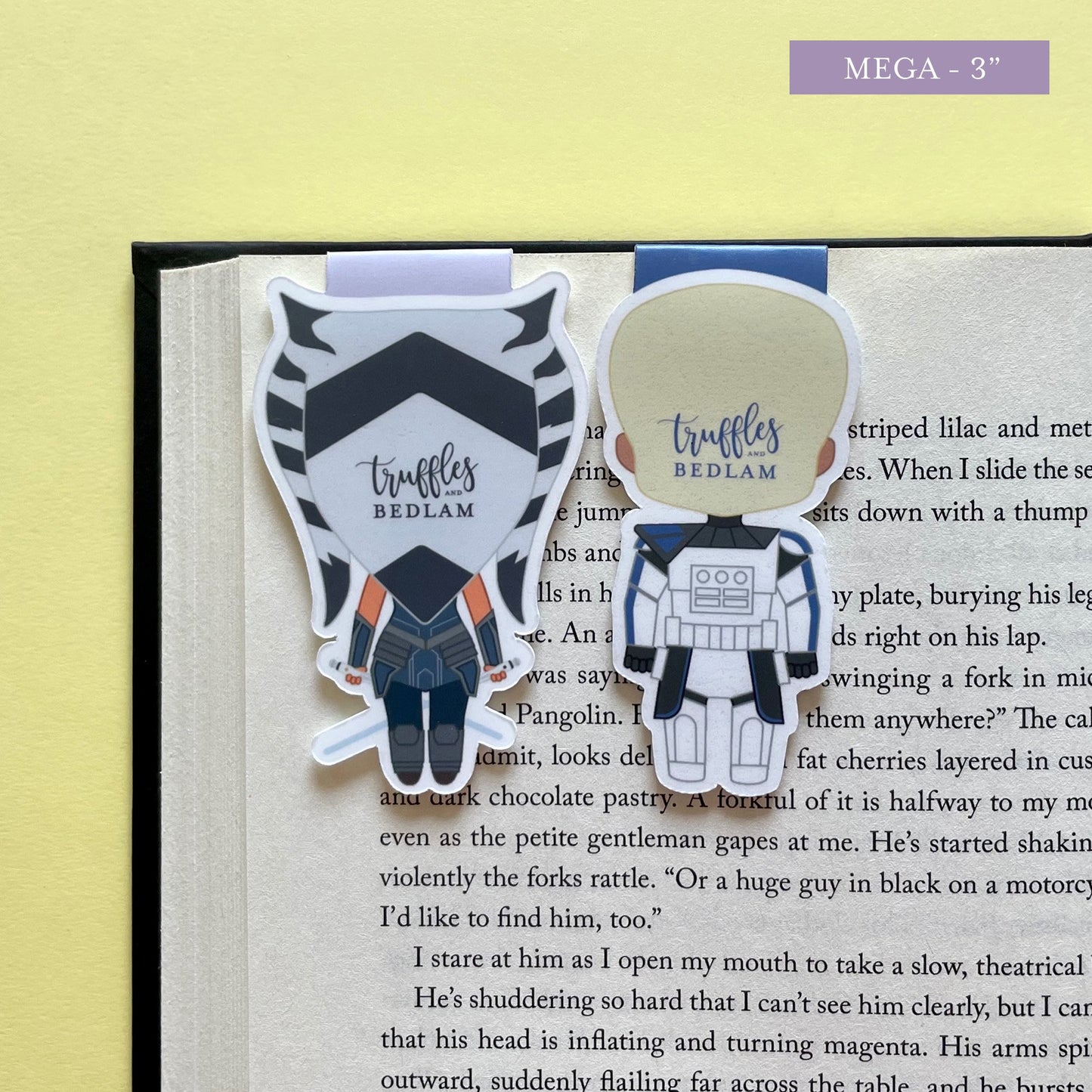 Space Wizards "Rex & Ahsoka" Magnetic Bookmark Set