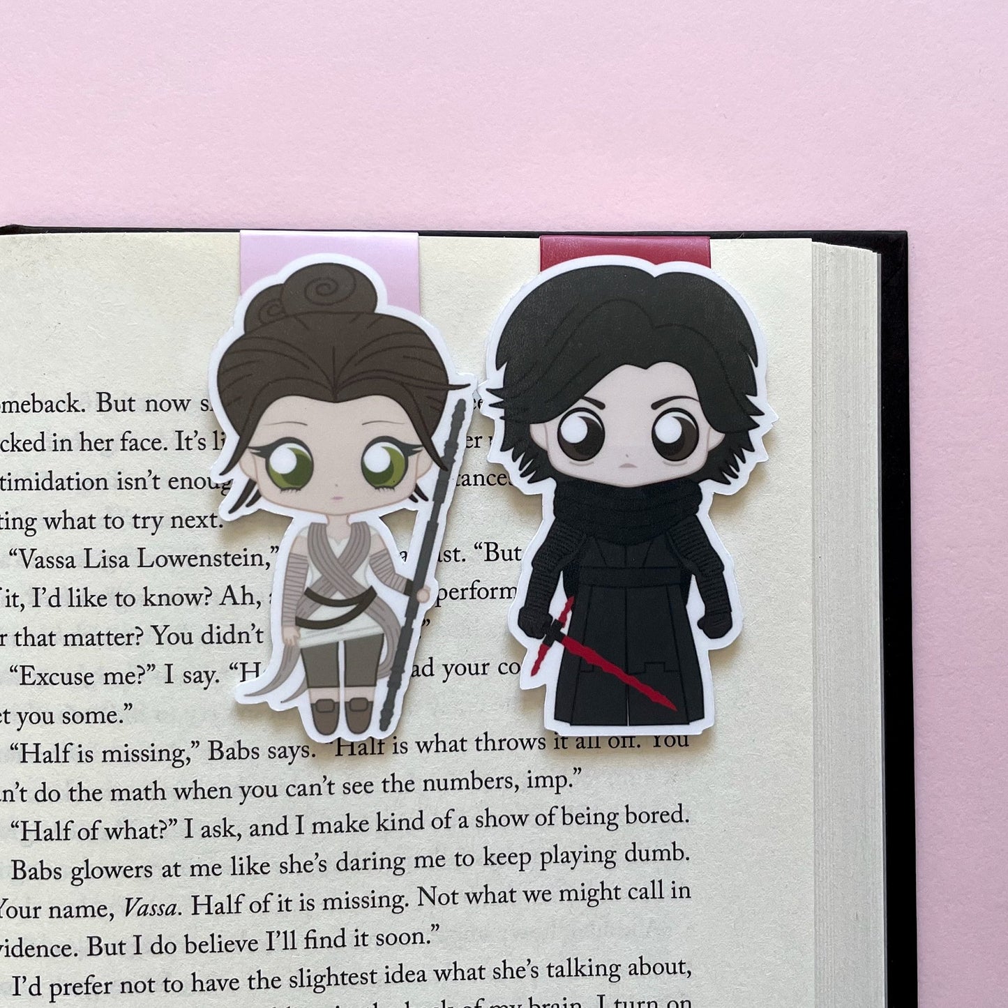 Space Wizards TFA "Reylo" Magnetic Bookmark Set