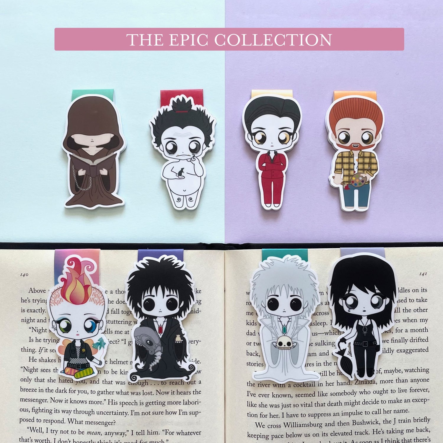 The Sandman "The Endless" Magnetic Bookmark Collection