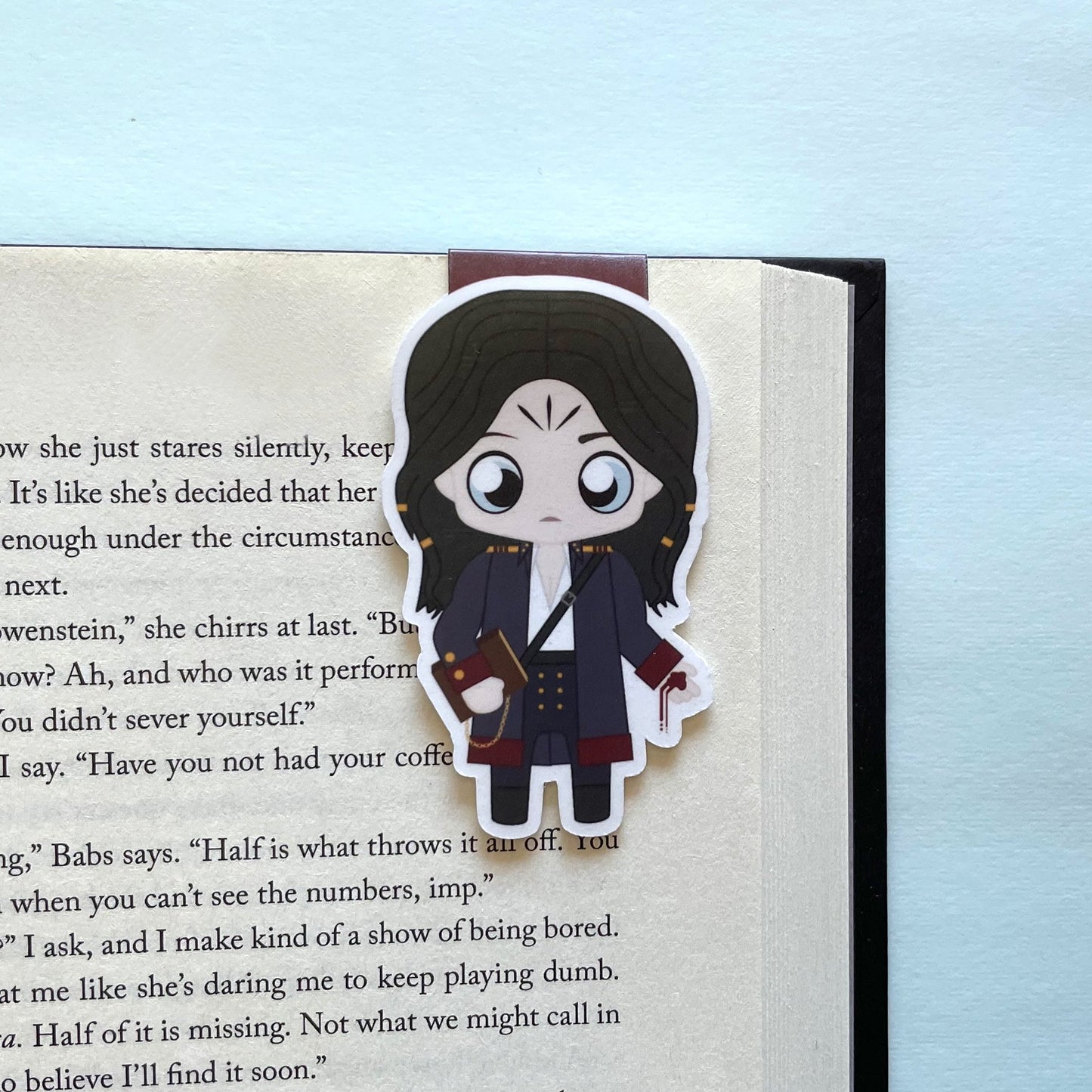 Malachiasz Czechowicz Magnetic Bookmark, inspired by Something Dark and Holy