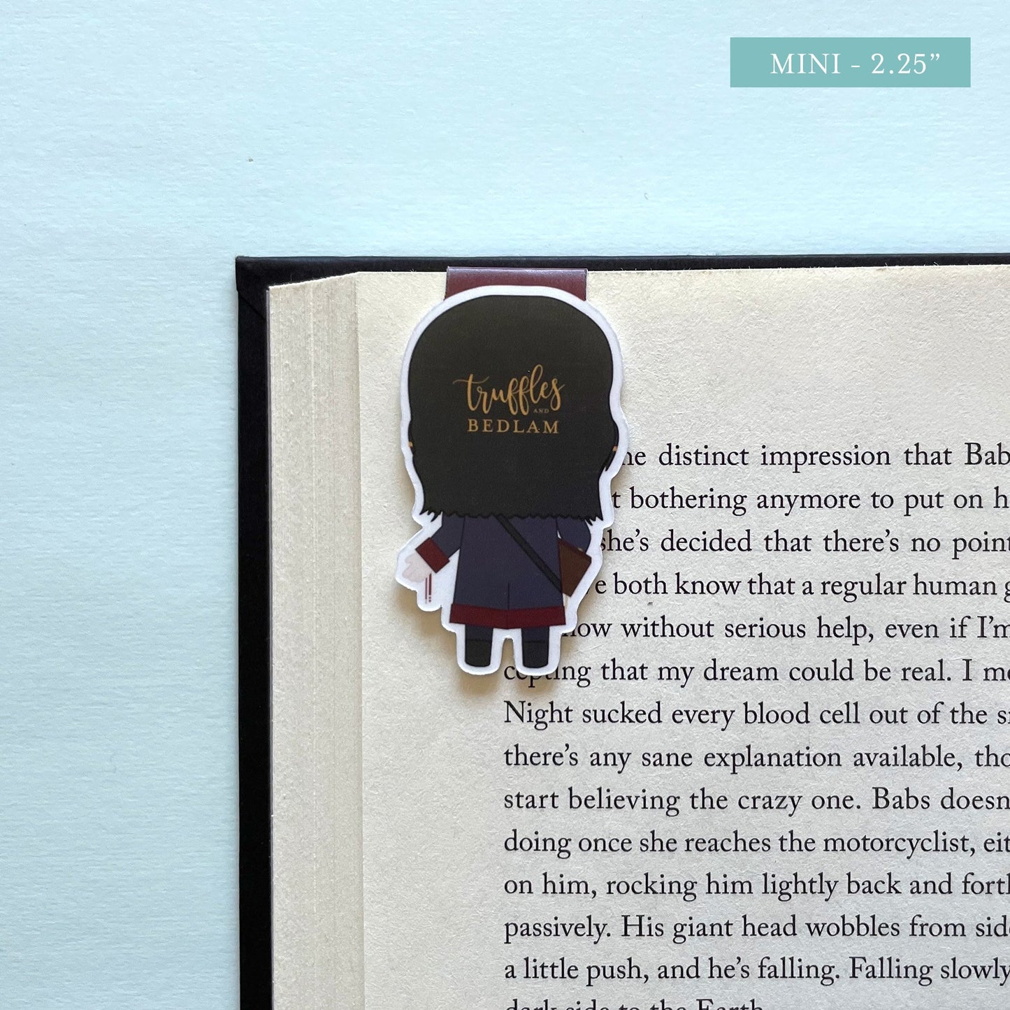 Malachiasz Czechowicz Magnetic Bookmark, inspired by Something Dark and Holy