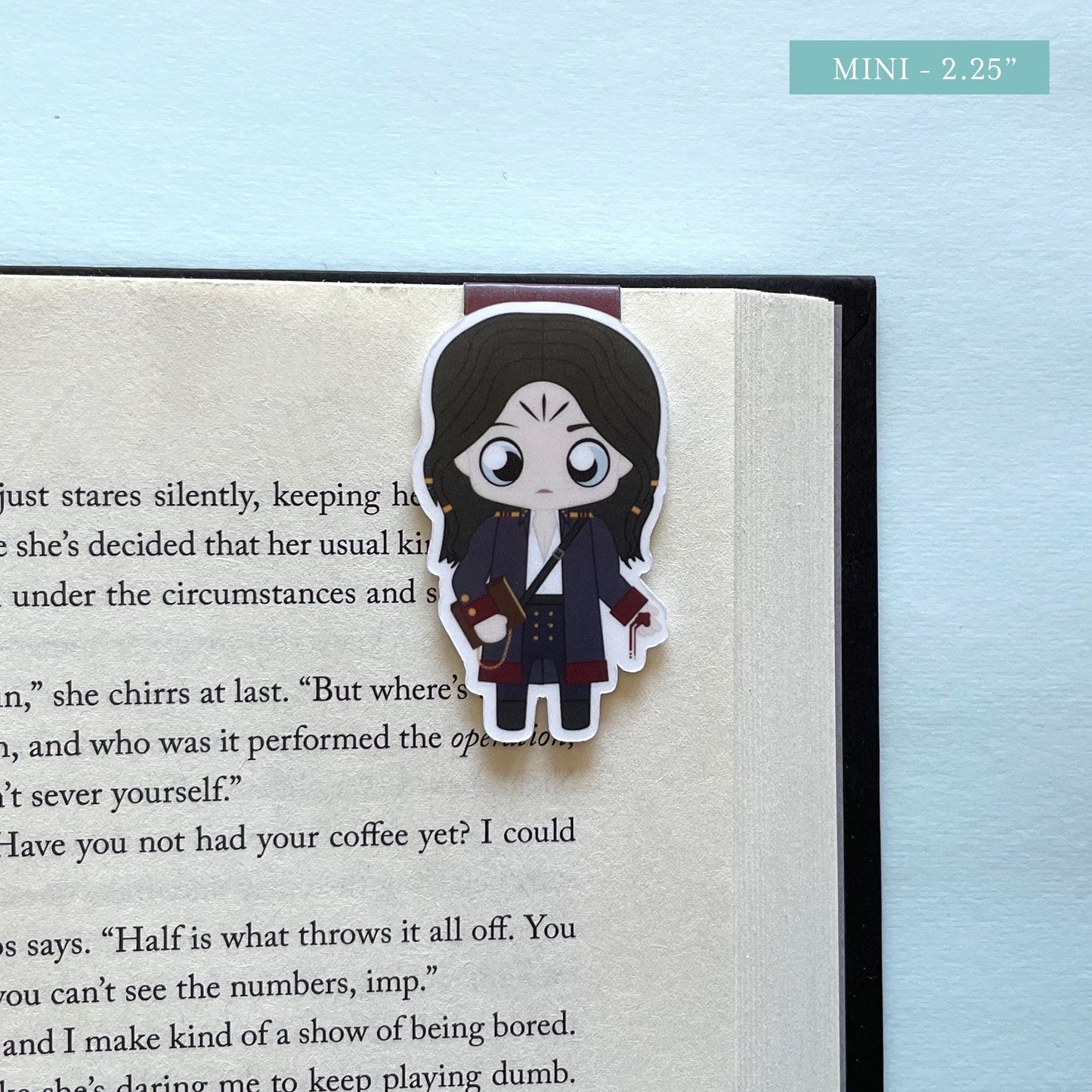Malachiasz Czechowicz Magnetic Bookmark, inspired by Something Dark and Holy