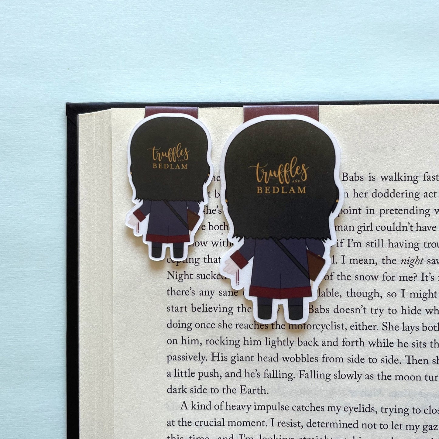 Malachiasz Czechowicz Magnetic Bookmark, inspired by Something Dark and Holy