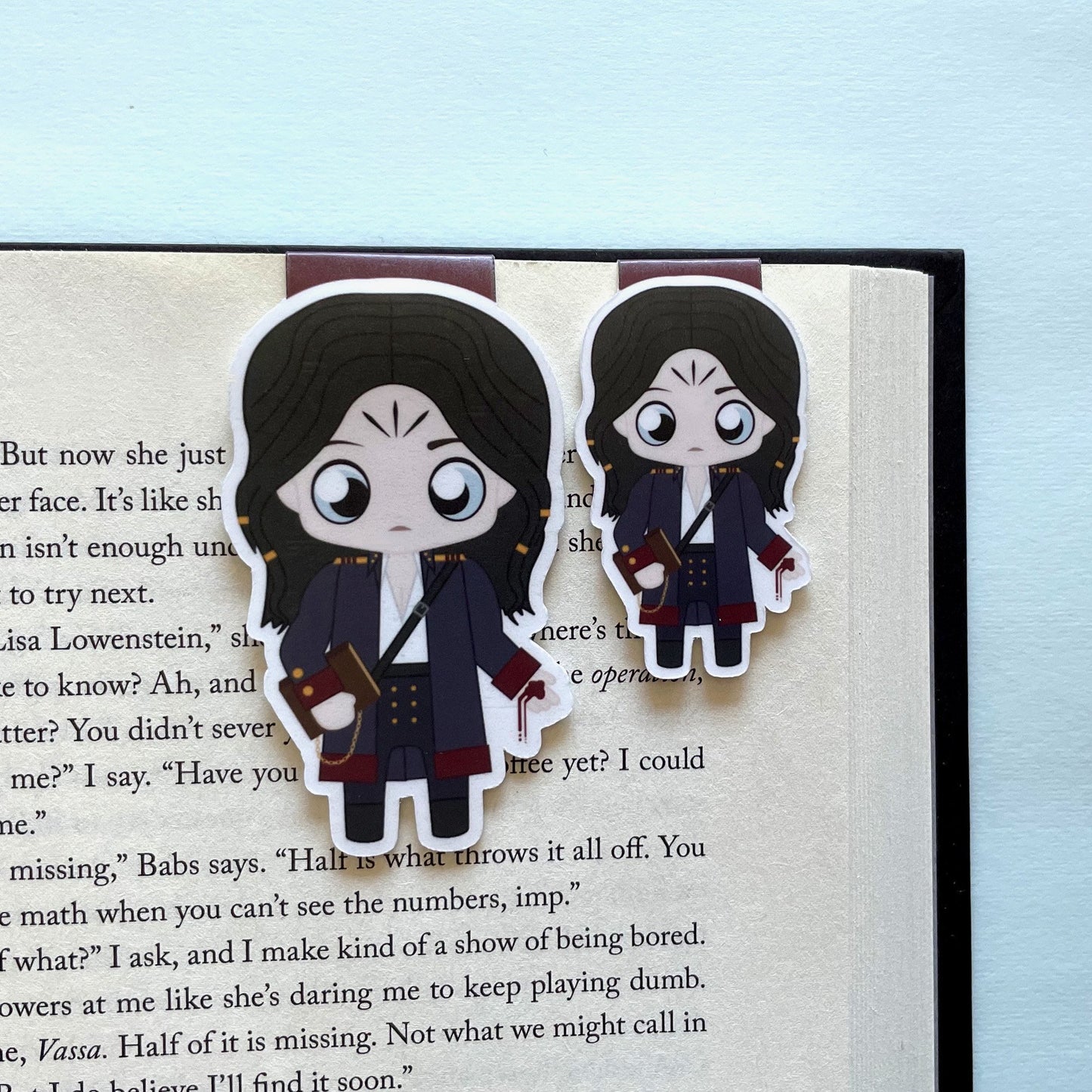 Malachiasz Czechowicz Magnetic Bookmark, inspired by Something Dark and Holy