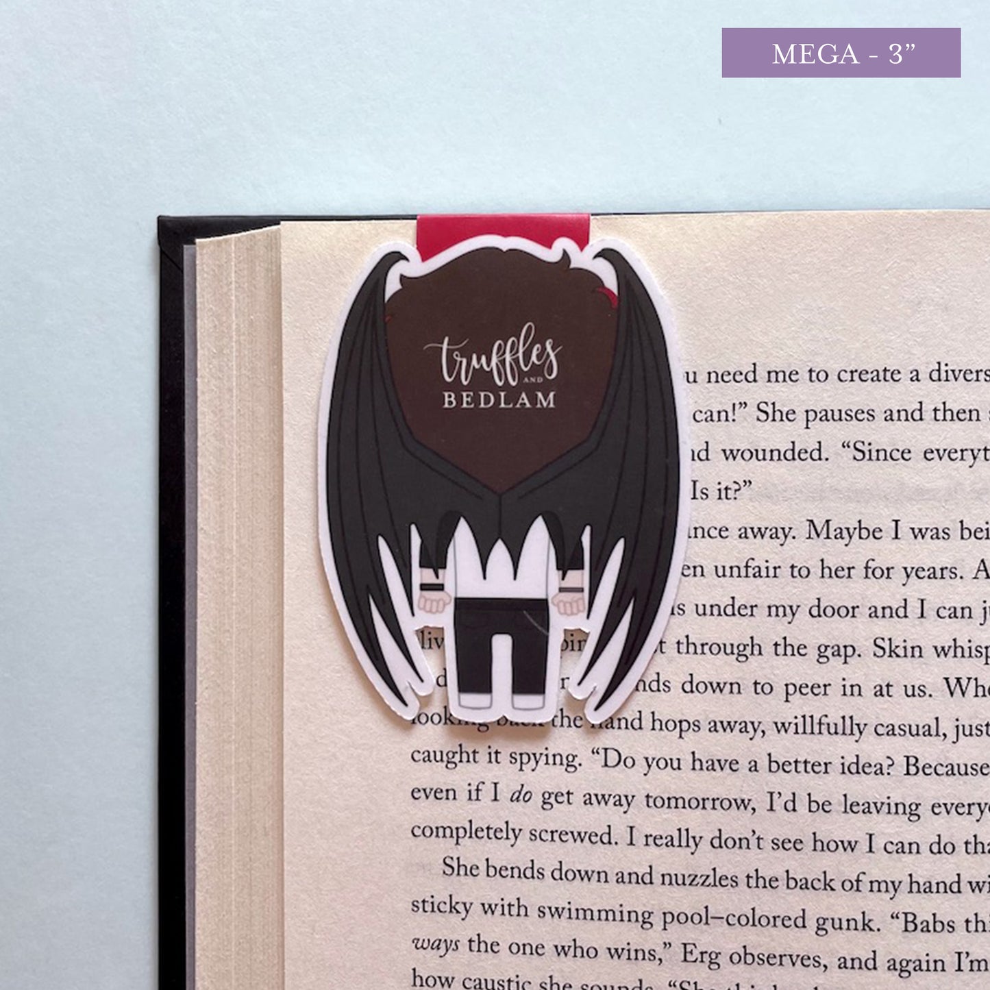Vampire Magnetic Bookmark